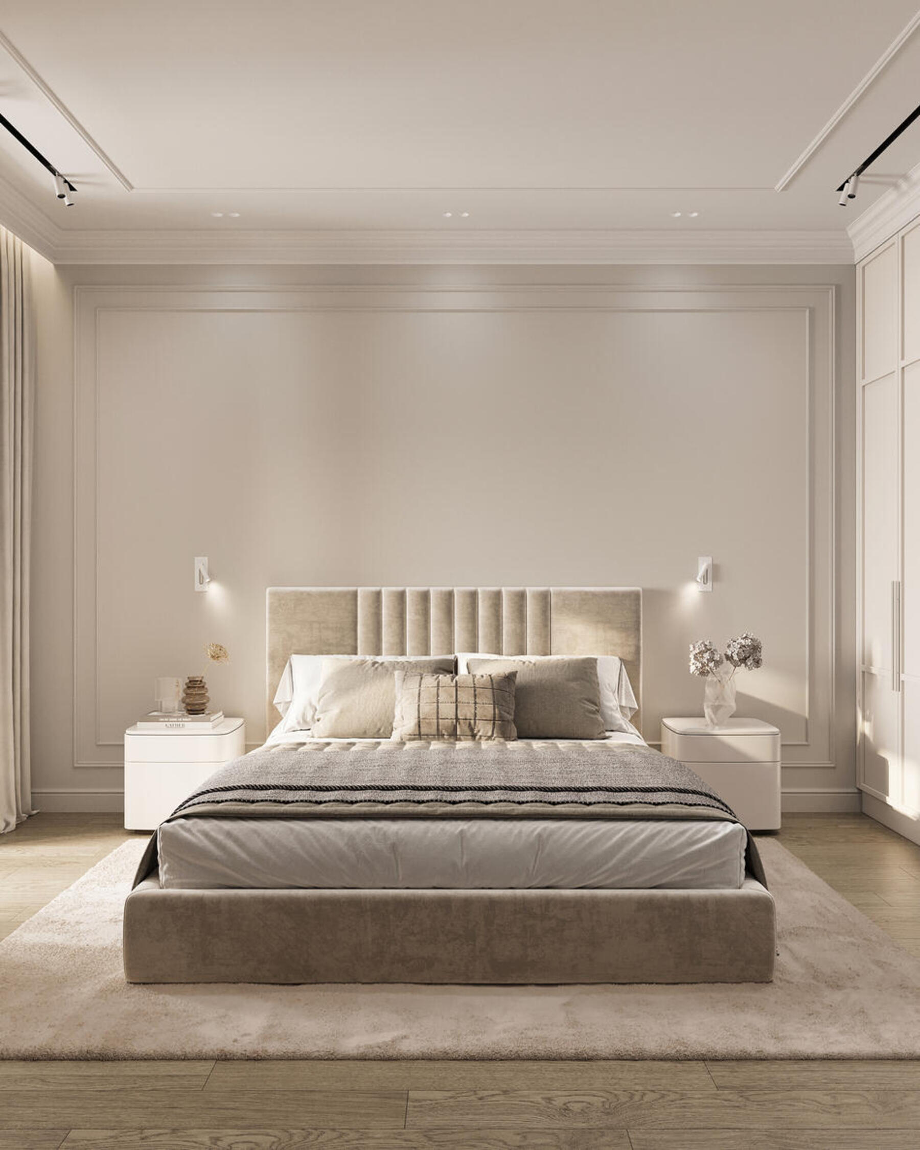 Дизайн интерьера квартиры в ЖК «Shagal» в стиле современная классика