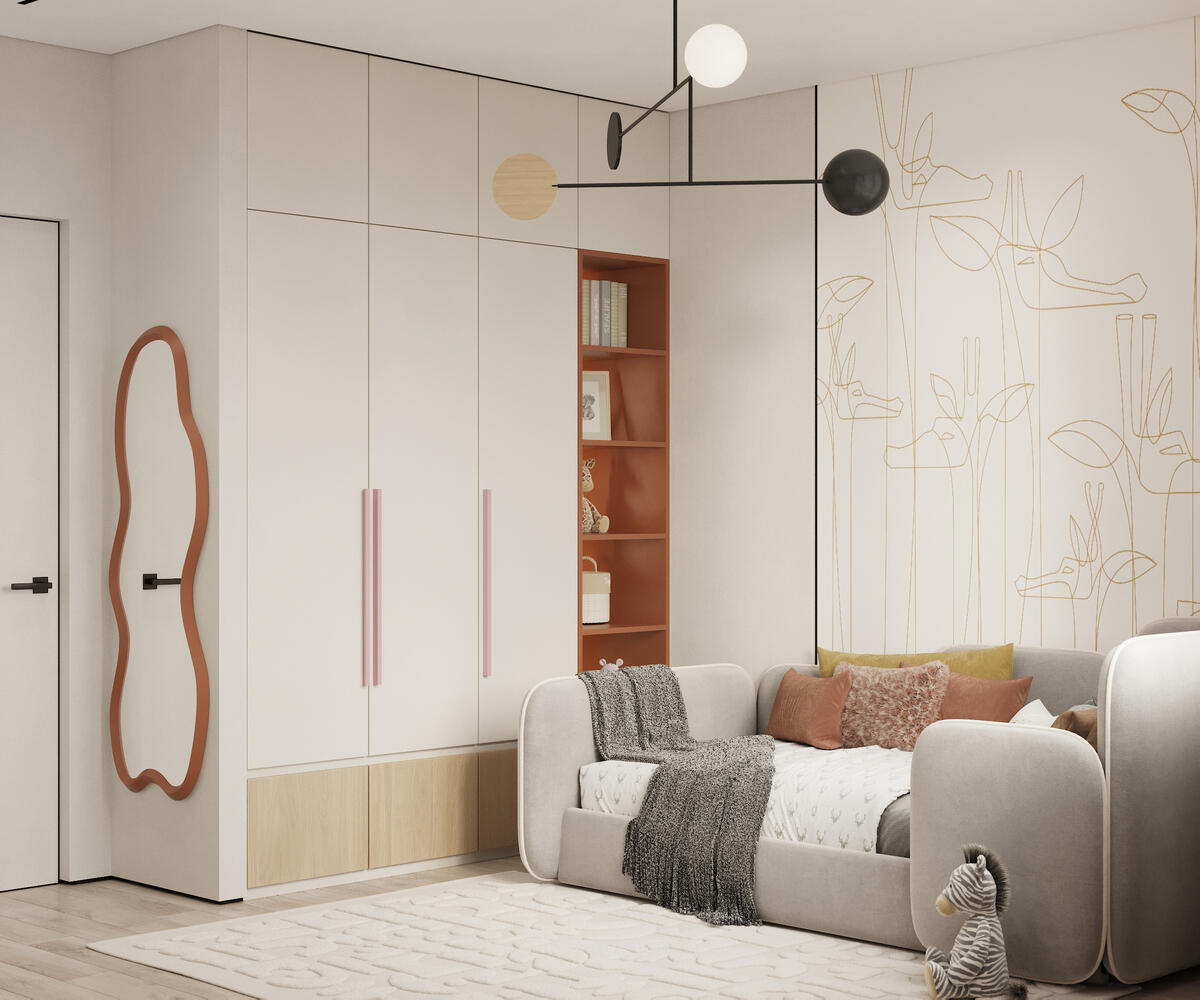 Дизайн-проект квартиры в ЖК «Riviera Club (Ривьера Клаб)» в стиле современный минимализм