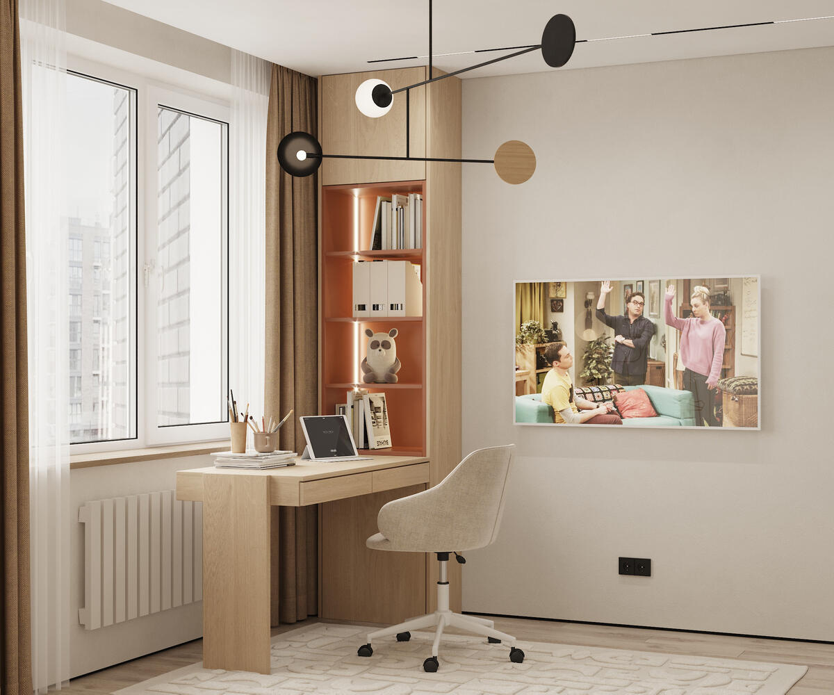 Дизайн-проект квартиры в ЖК «Riviera Club (Ривьера Клаб)» в стиле современный минимализм