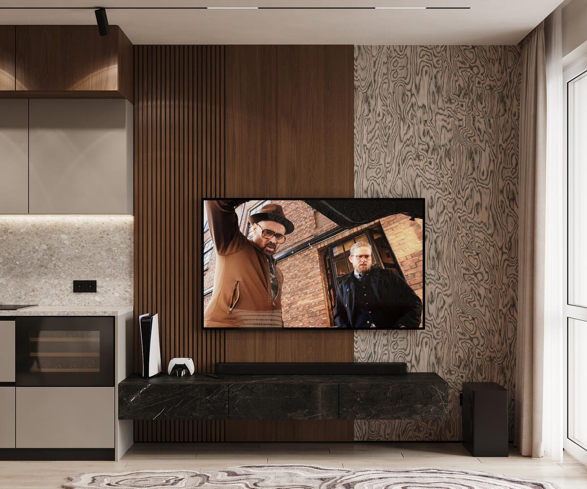 Дизайн-проект квартиры в ЖК «Riviera Club (Ривьера Клаб)» в стиле современный минимализм