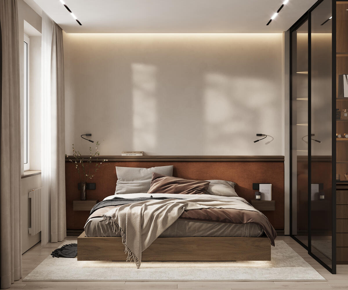 Дизайн-проект квартиры в ЖК «Riviera Club (Ривьера Клаб)» в стиле современный минимализм