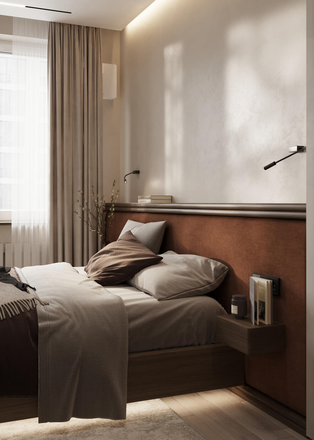 Дизайн-проект квартиры в ЖК «Riviera Club (Ривьера Клаб)» в стиле современный минимализм