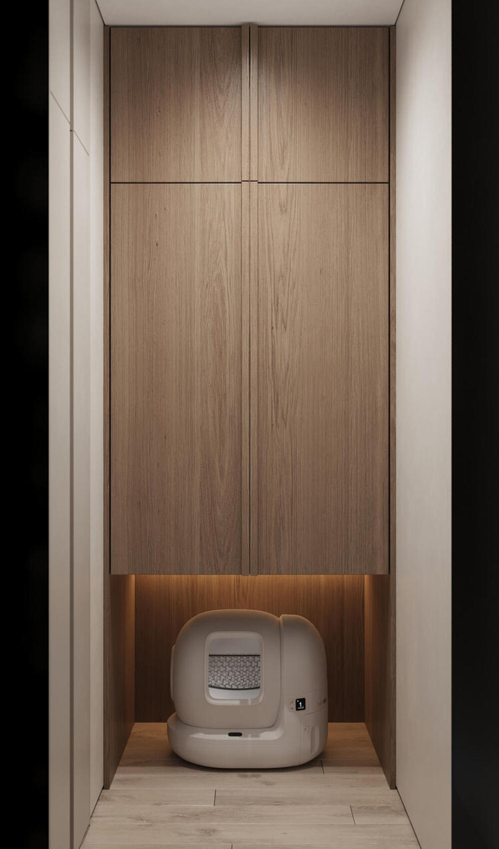 Дизайн-проект квартиры в ЖК «Riviera Club (Ривьера Клаб)» в стиле современный минимализм