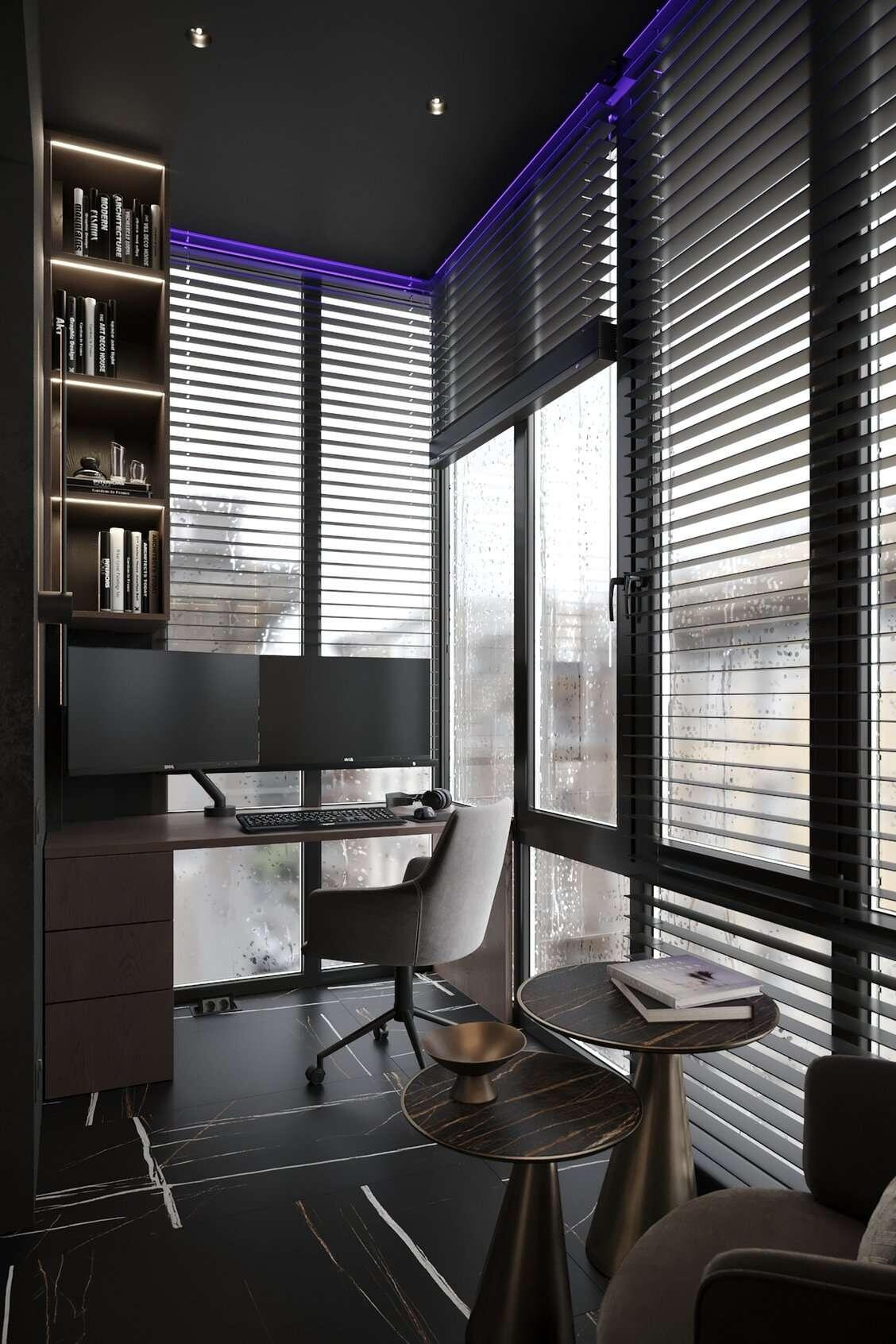 Дизайн интерьера квартиры в ЖК «Апарт-комплекс ZOOM на Неве» в современном стиле