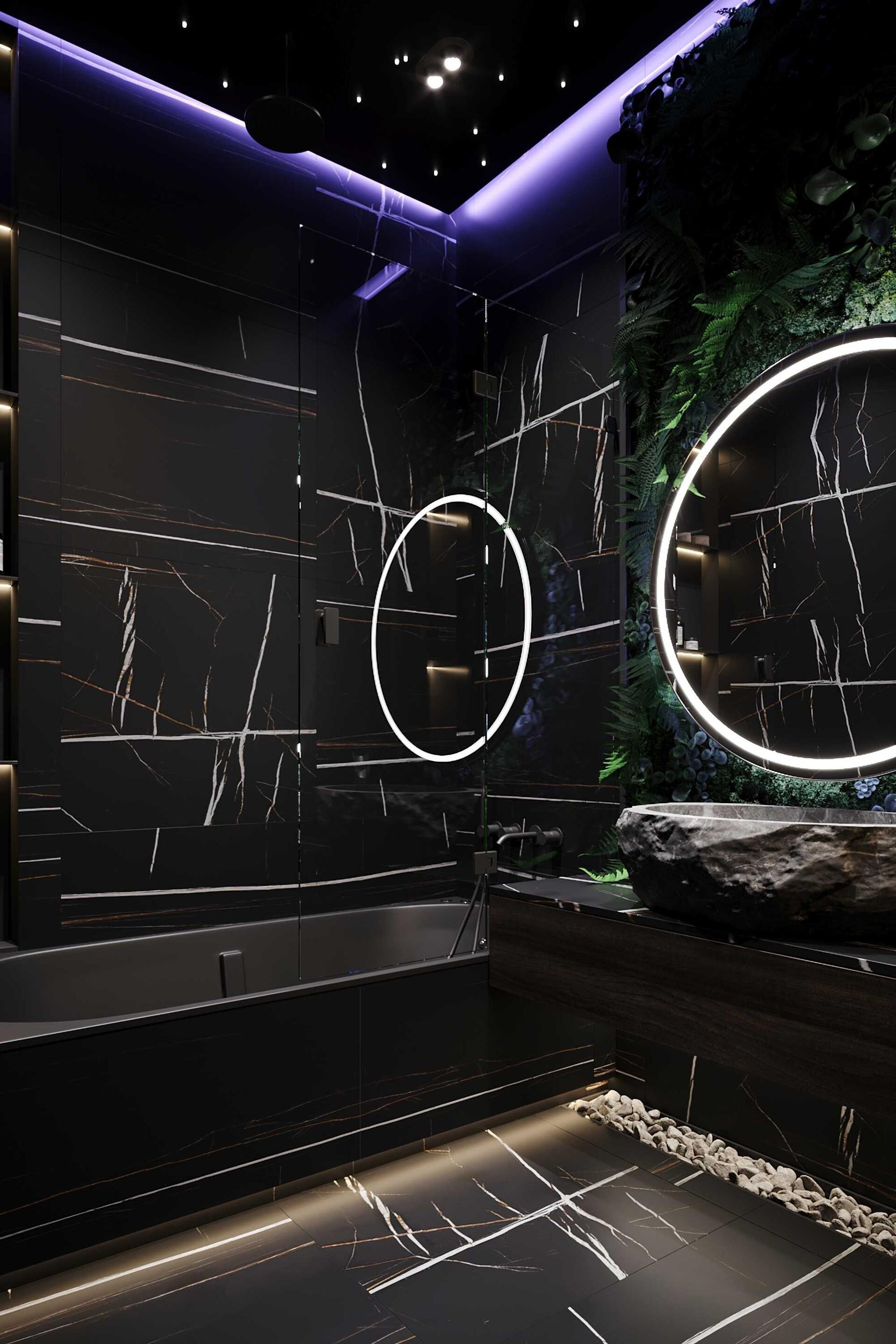 Дизайн интерьера квартиры в ЖК «Апарт-комплекс ZOOM на Неве» в современном стиле