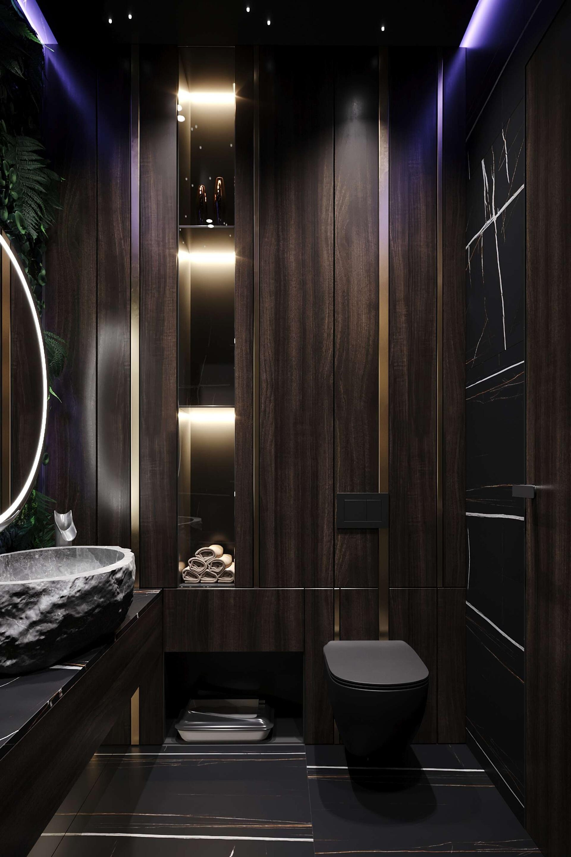 Дизайн интерьера квартиры в ЖК «Апарт-комплекс ZOOM на Неве» в современном стиле