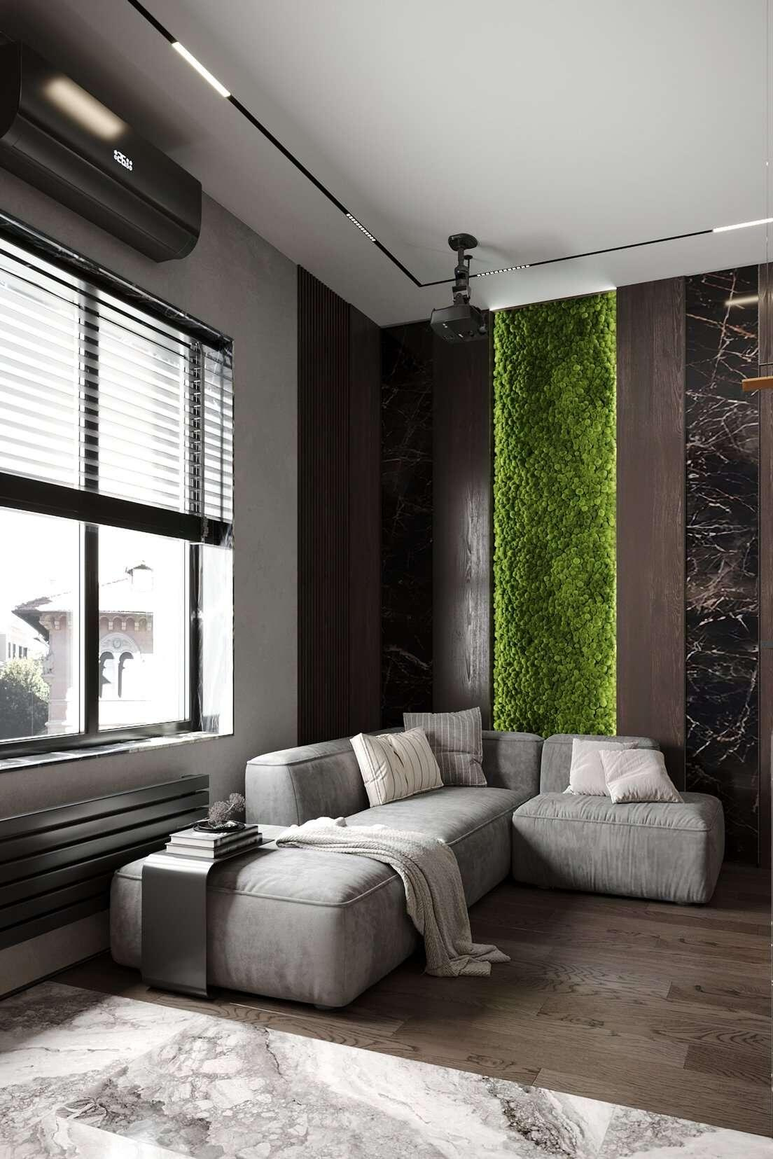 Дизайн интерьера квартиры в ЖК «Апарт-комплекс ZOOM на Неве» в современном стиле