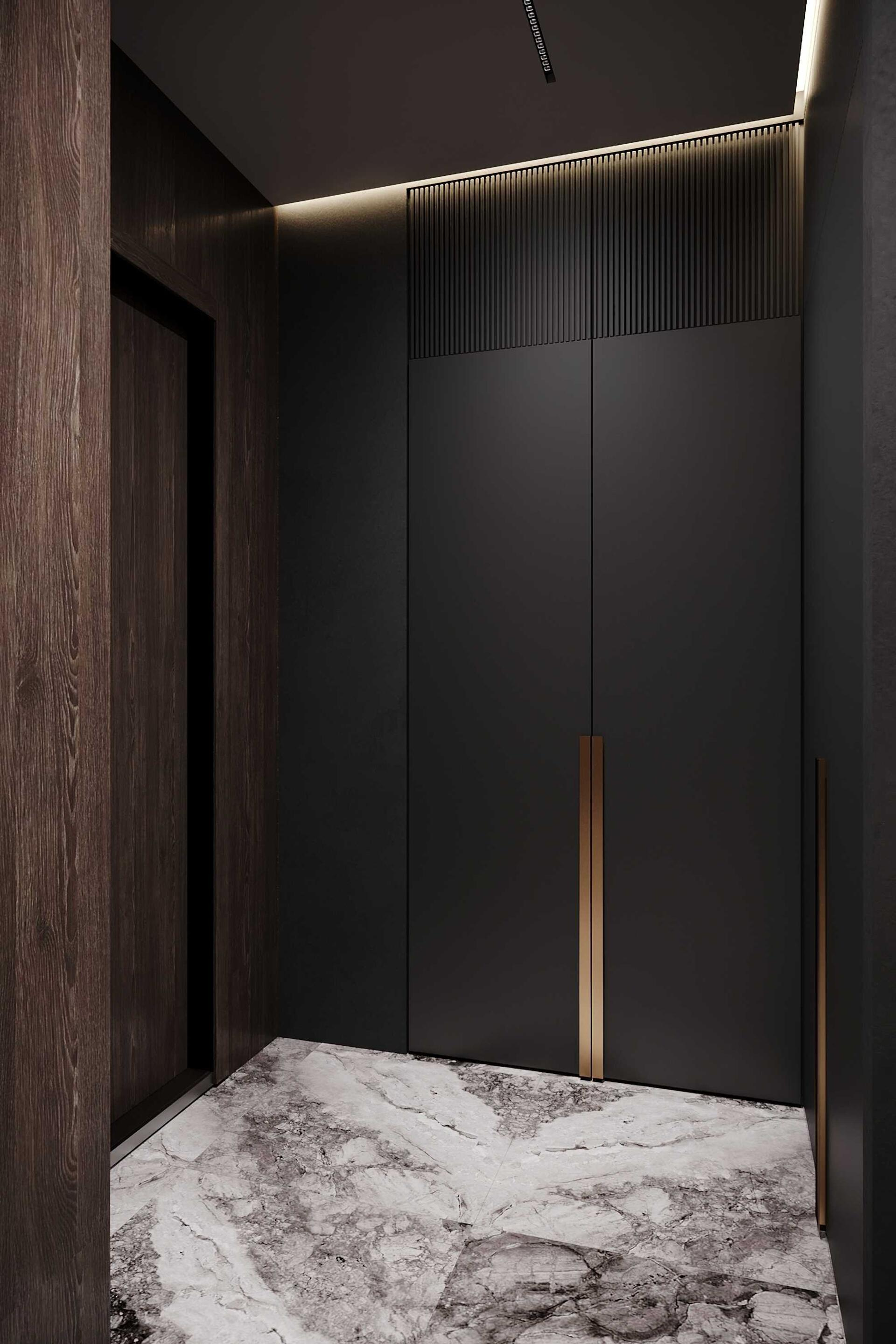 Дизайн интерьера квартиры в ЖК «Апарт-комплекс ZOOM на Неве» в современном стиле