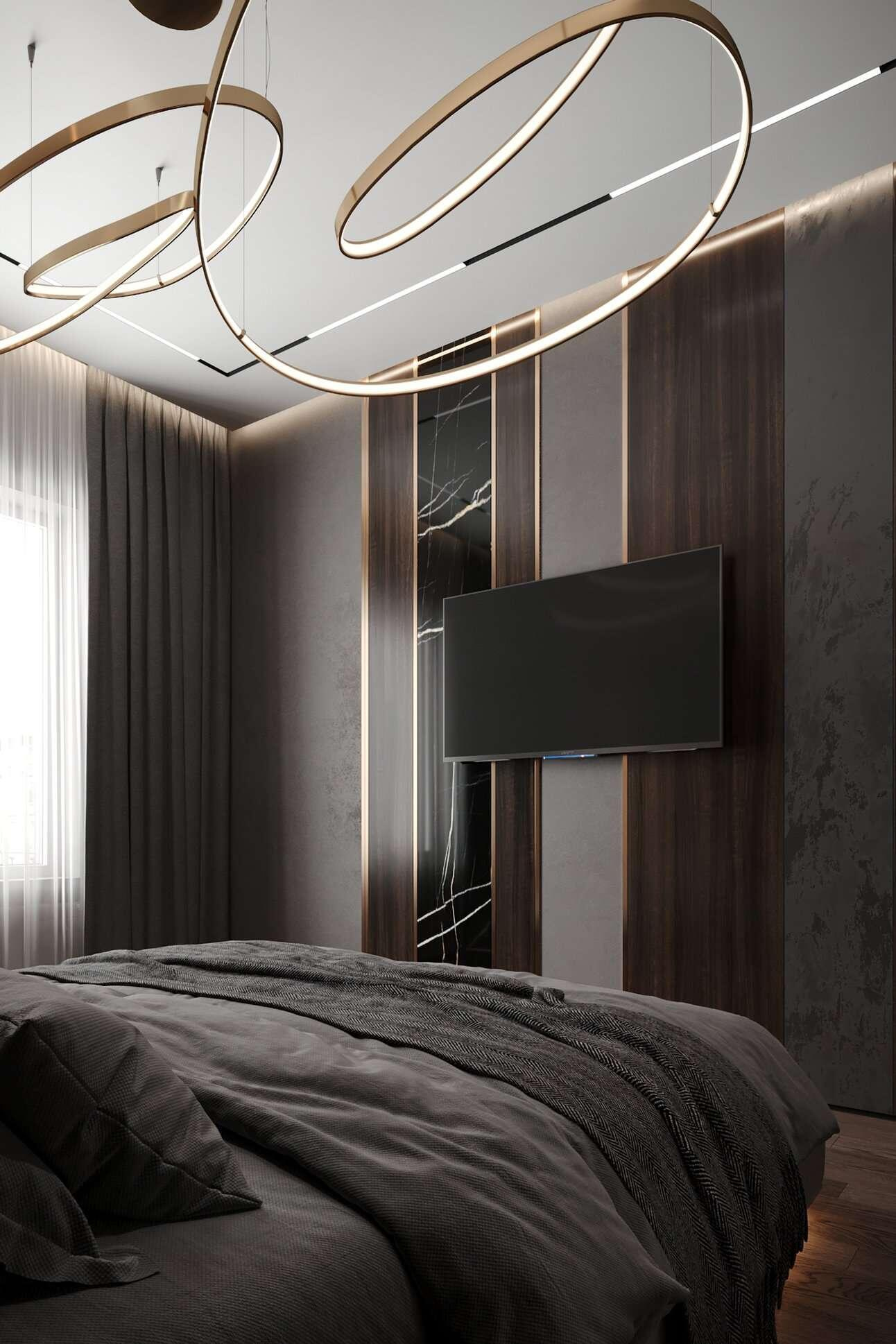 Дизайн интерьера квартиры в ЖК «Апарт-комплекс ZOOM на Неве» в современном стиле