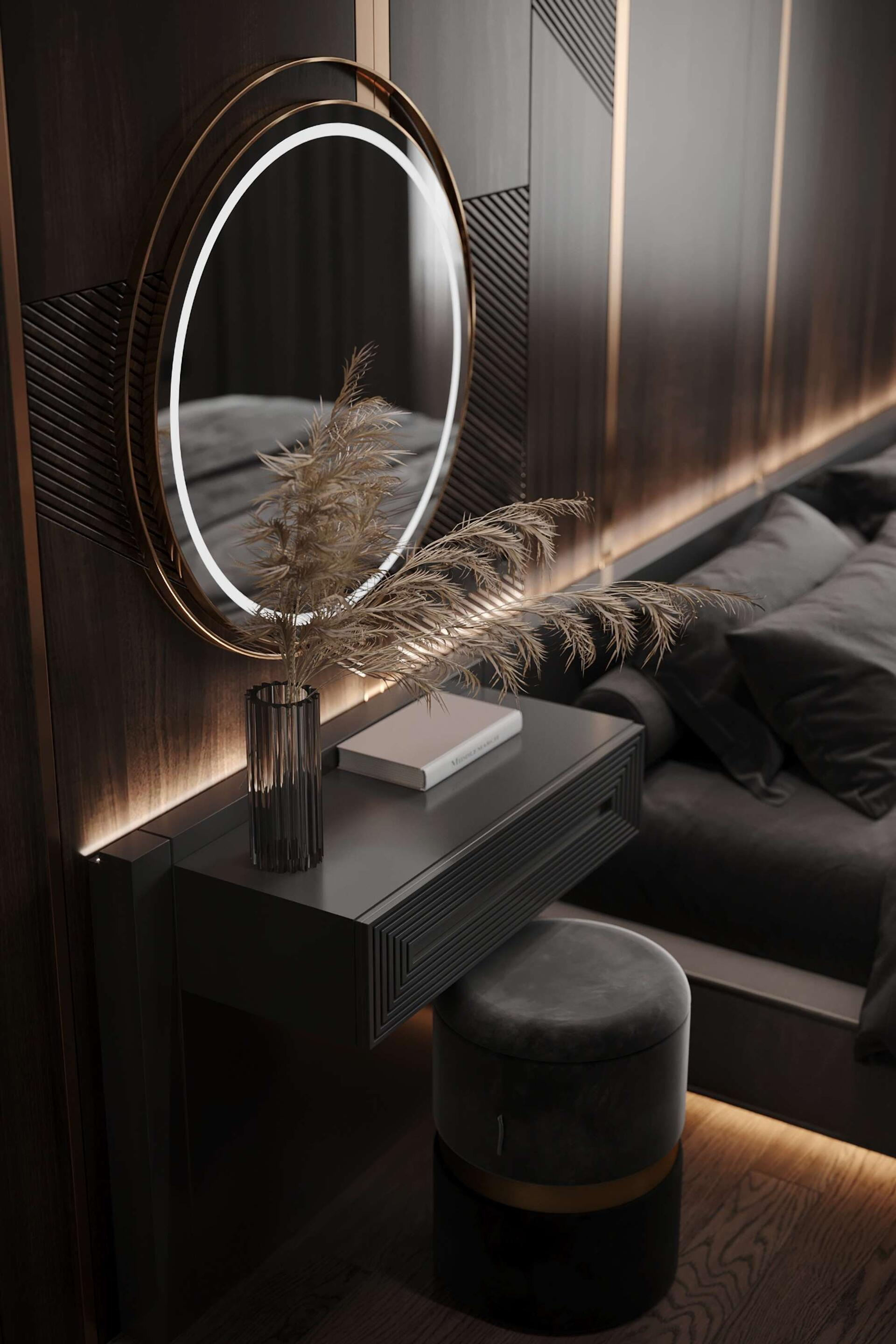 Дизайн интерьера квартиры в ЖК «Апарт-комплекс ZOOM на Неве» в современном стиле