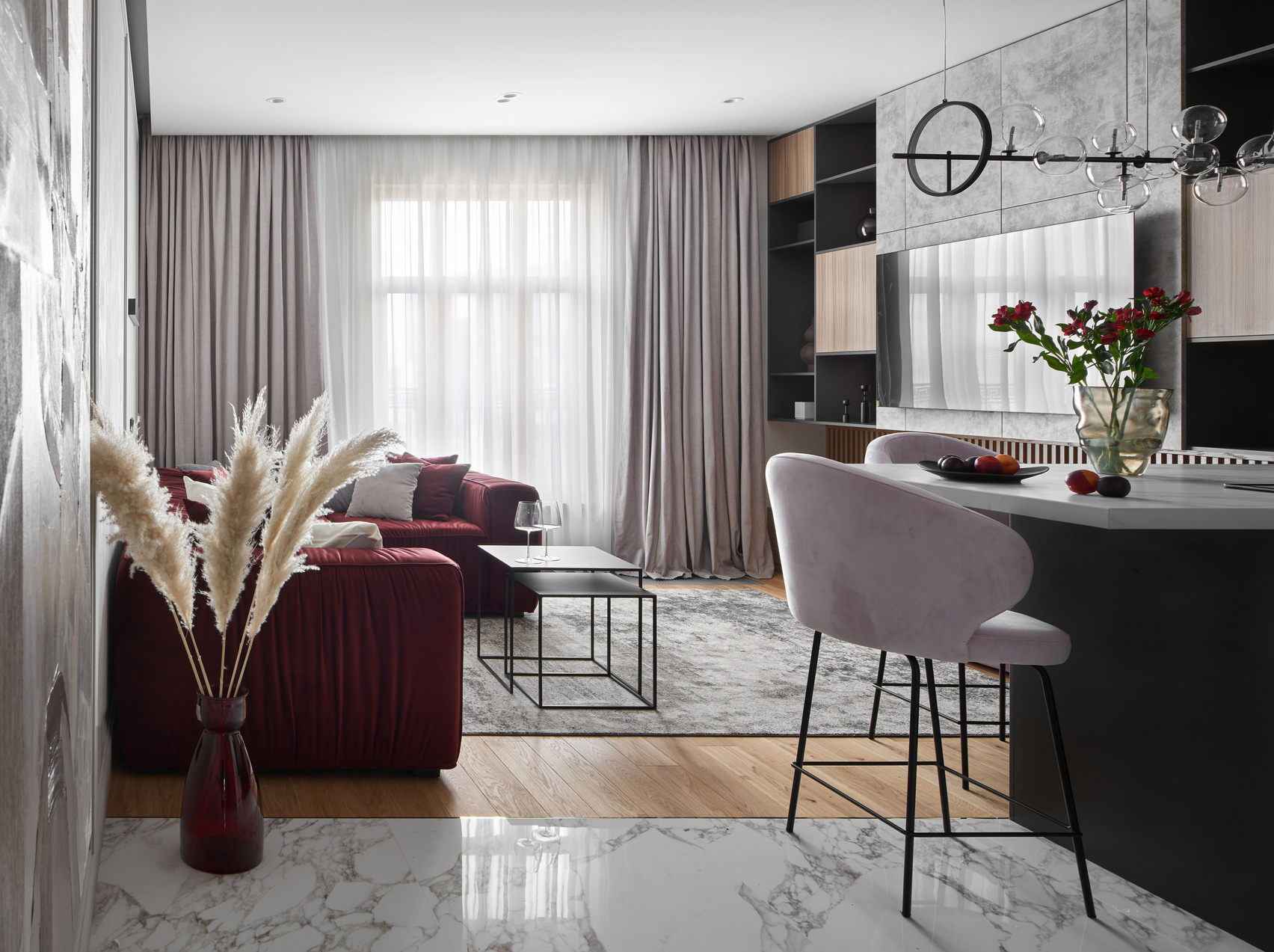 Дизайн-проект квартиры в ЖК «Новоселье: Городские кварталы» в современном стиле