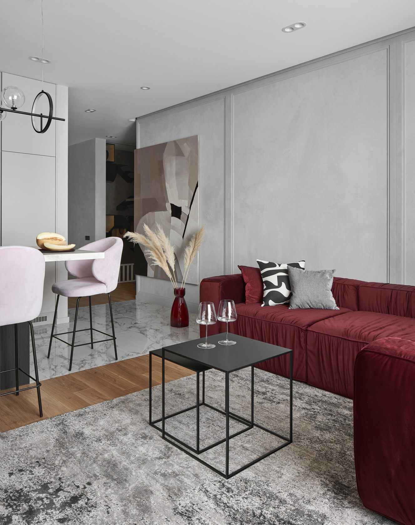 Дизайн-проект квартиры в ЖК «Новоселье: Городские кварталы» в современном стиле