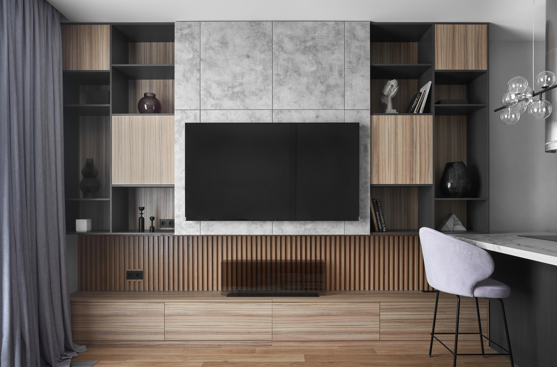 Дизайн-проект квартиры в ЖК «Новоселье: Городские кварталы» в современном стиле