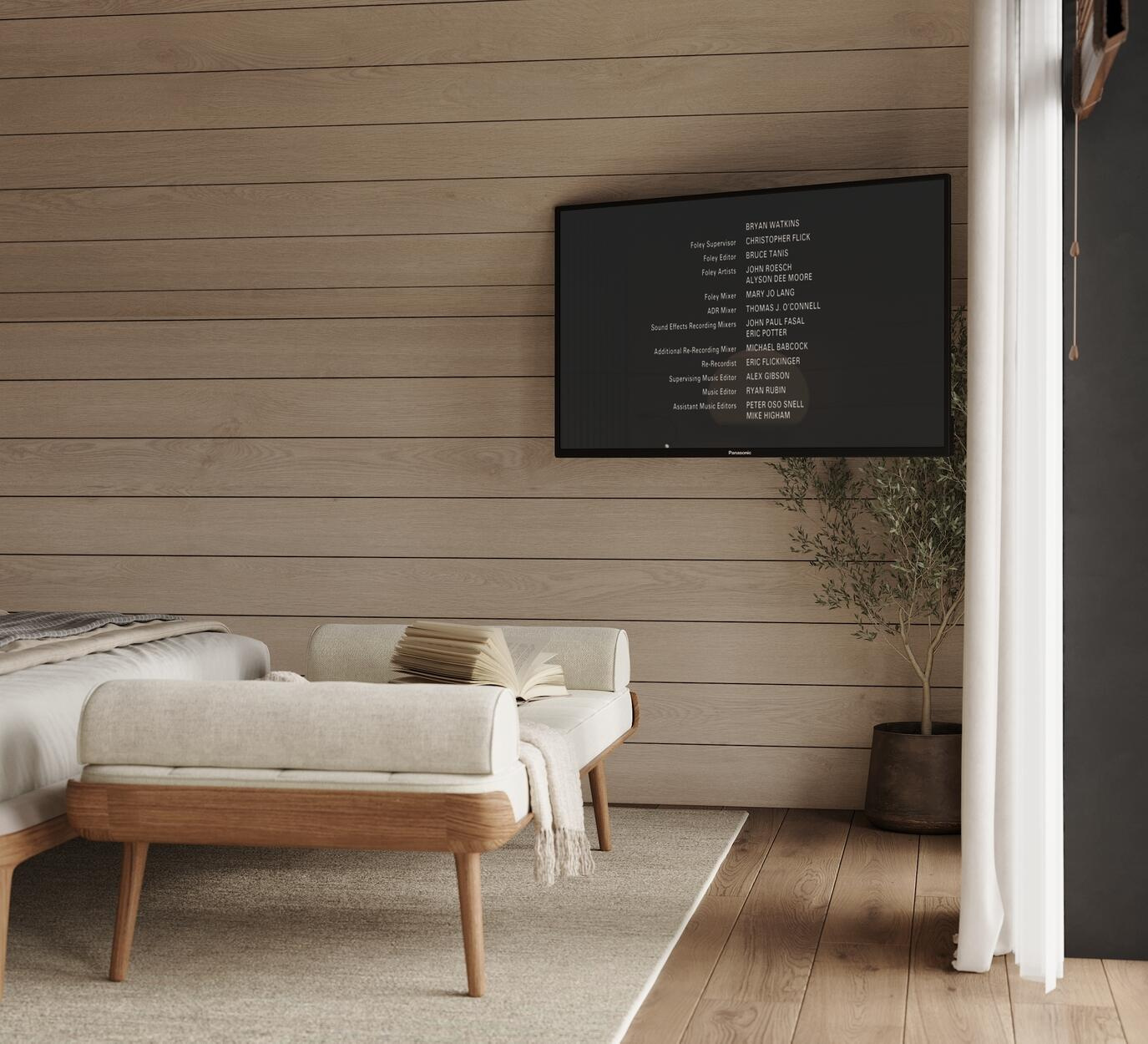 Дизайн интерьера дома в КП Образ Жизни «Лесная деревня» в стиле джапанди