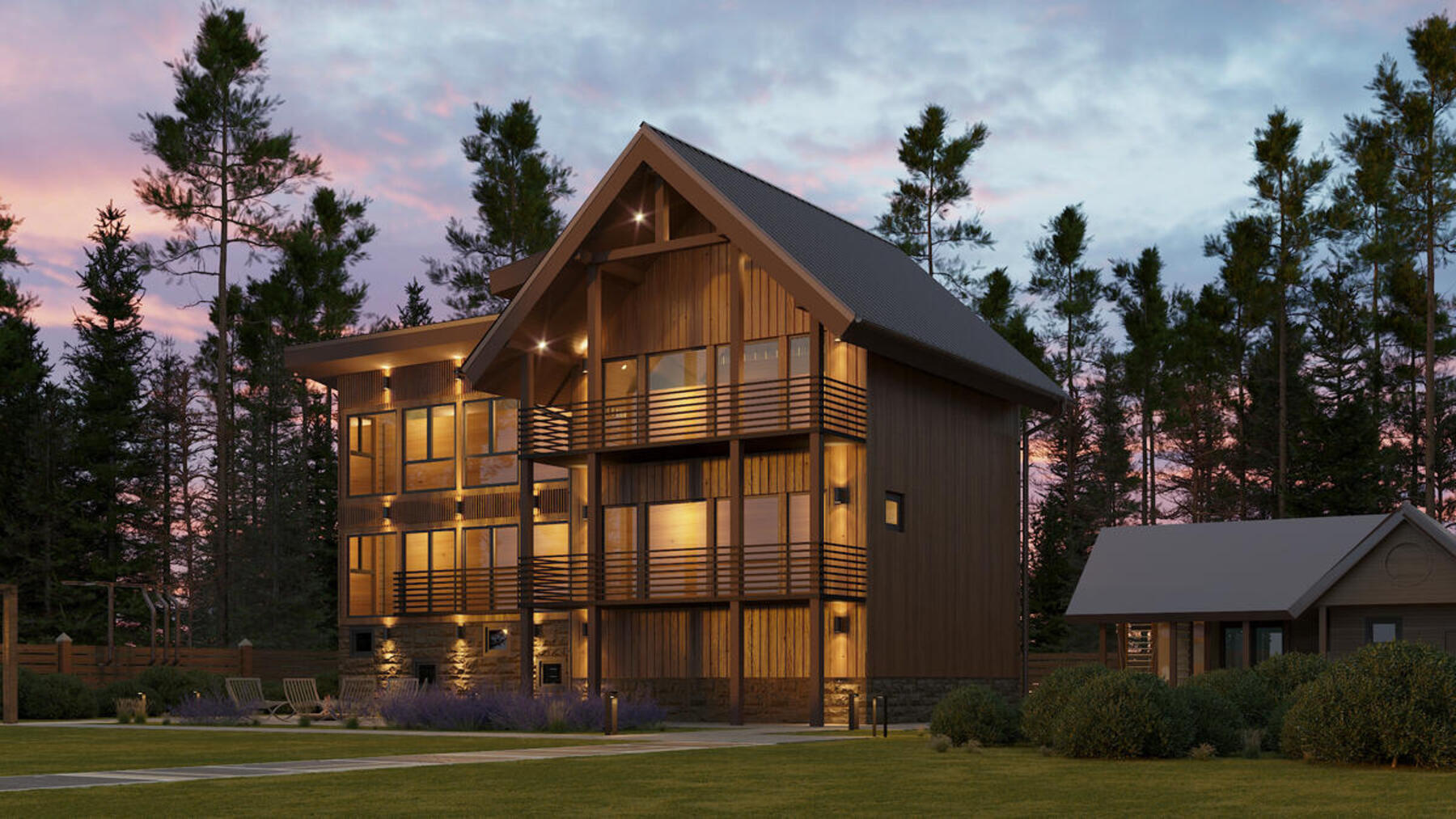 Обложка проекта: Дизайн интерьера дома в КП Образ Жизни «Лесная деревня» в стиле джапанди