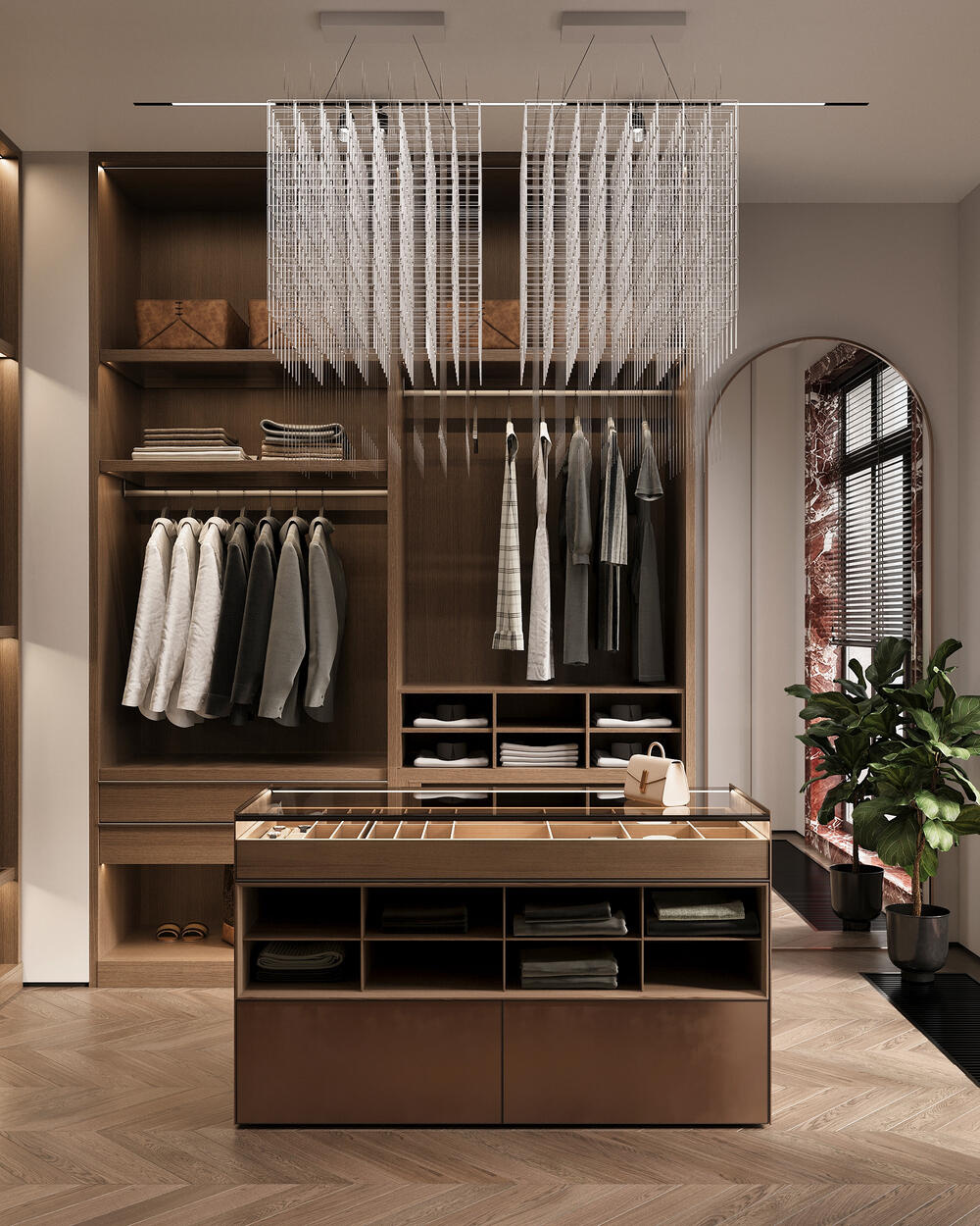 Дизайн интерьера квартиры в ЖК «ID Парк Победы» в стиле неоклассика