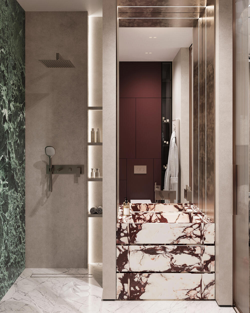 Дизайн интерьера квартиры в ЖК «ID Парк Победы» в стиле неоклассика