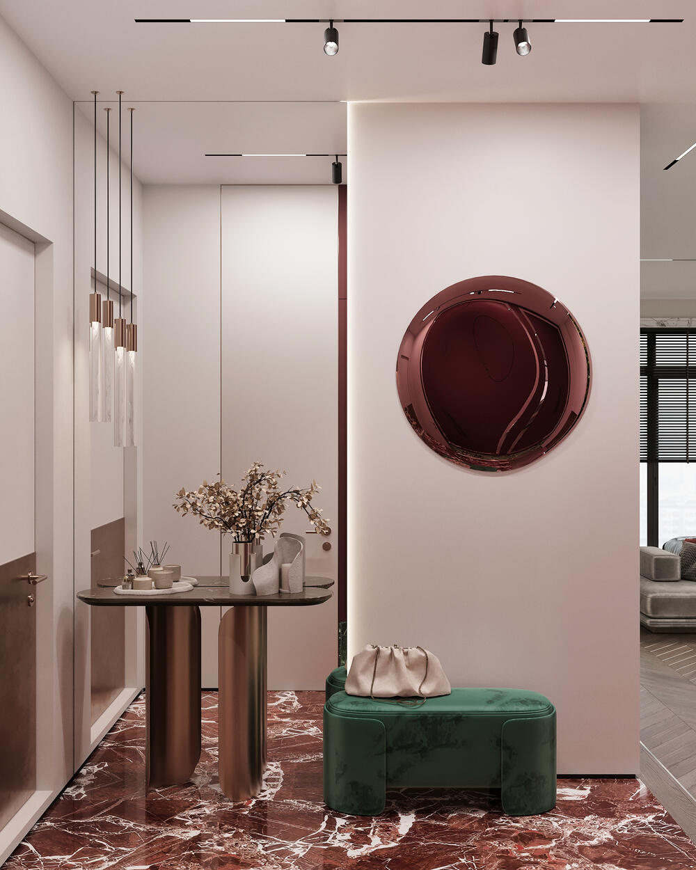 Дизайн интерьера квартиры в ЖК «ID Парк Победы» в стиле неоклассика