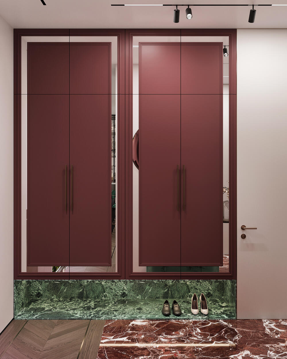 Дизайн интерьера квартиры в ЖК «ID Парк Победы» в стиле неоклассика