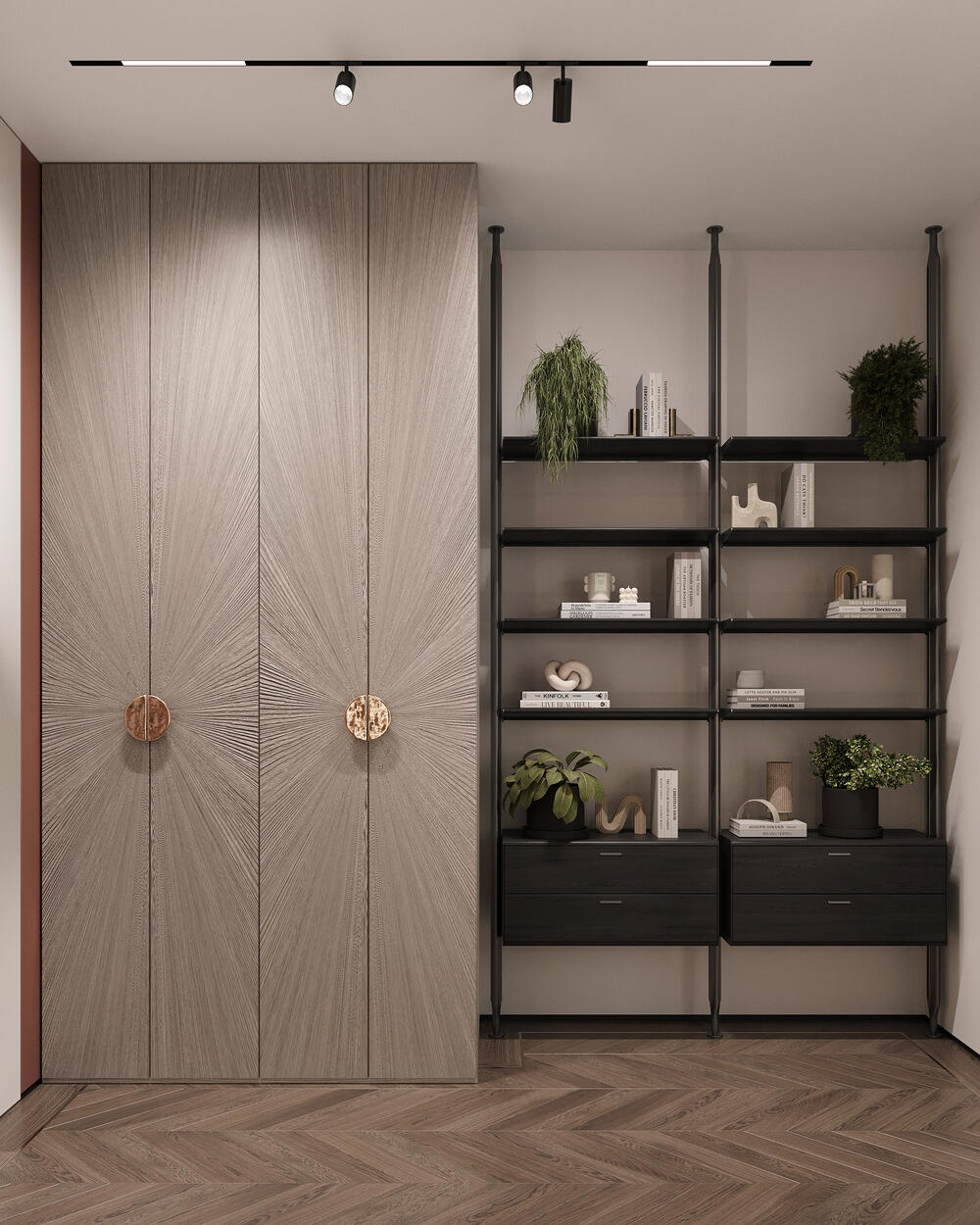 Дизайн интерьера квартиры в ЖК «ID Парк Победы» в стиле неоклассика