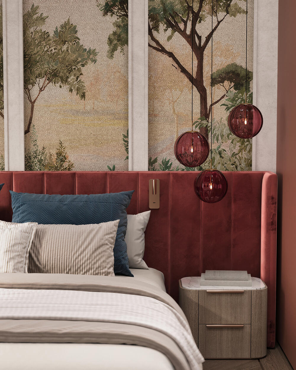 Дизайн интерьера квартиры в ЖК «ID Парк Победы» в стиле неоклассика