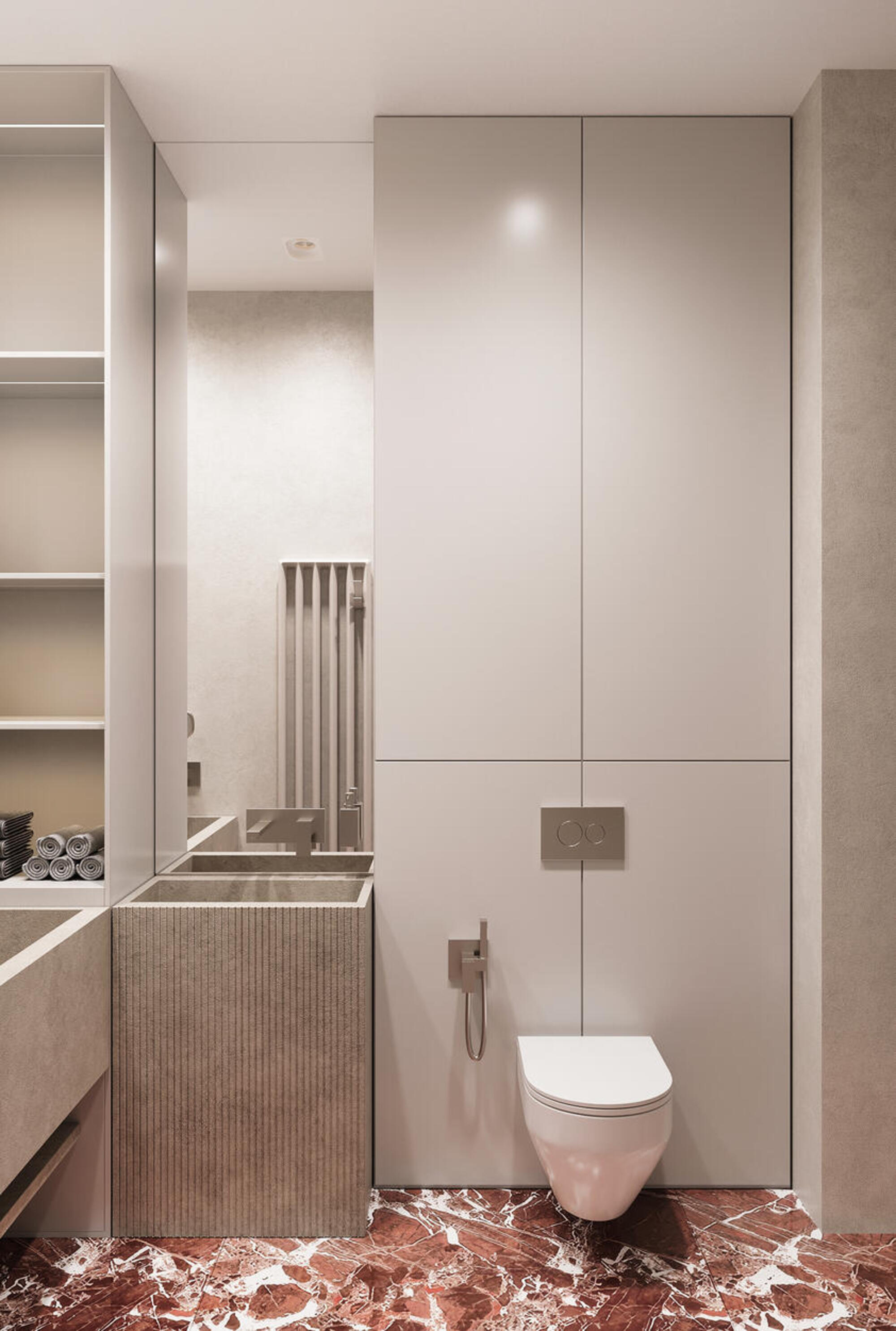 Дизайн интерьера квартиры в ЖК «ID Парк Победы» в стиле неоклассика