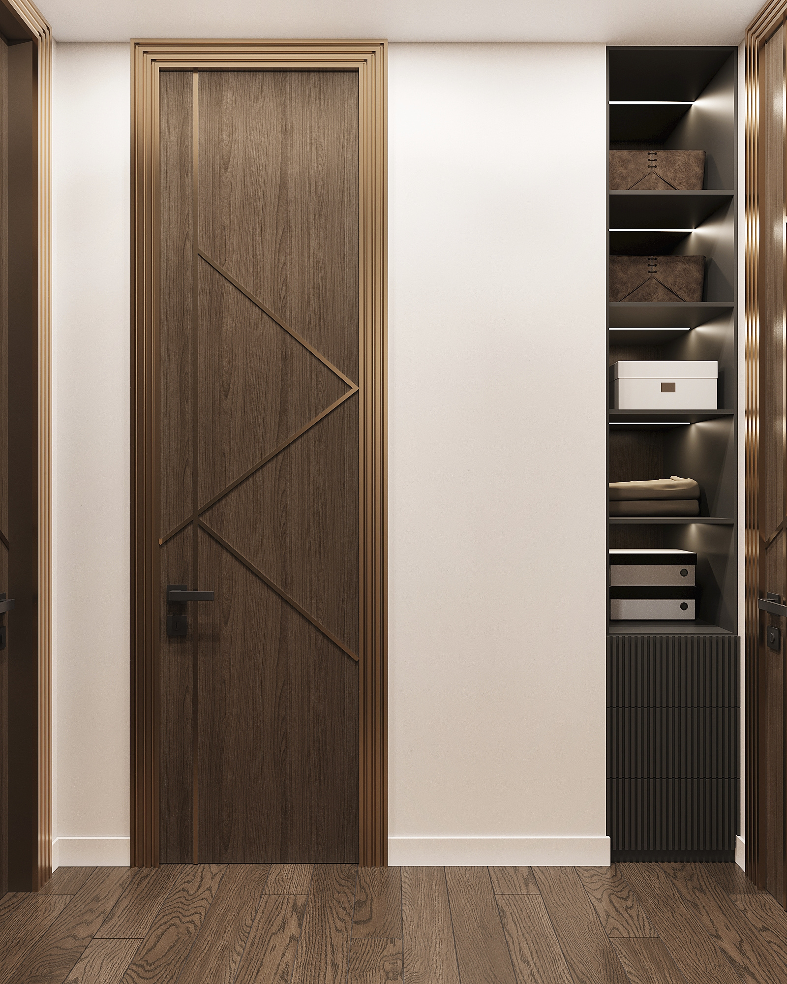 Дизайн-проект квартиры в ЖК «Level Бауманская» в стиле ар-деко