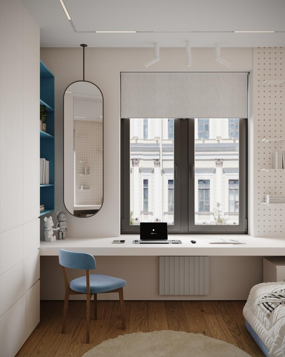 Дизайн-проект квартиры в ЖК Клубный дом «Barkli Virgin House» в современном стиле