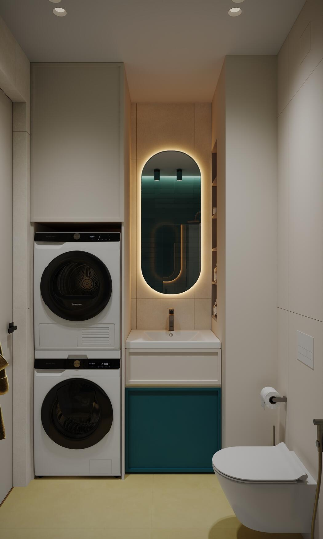 Дизайн-проект квартиры в ЖК Клубный дом «Barkli Virgin House» в современном стиле