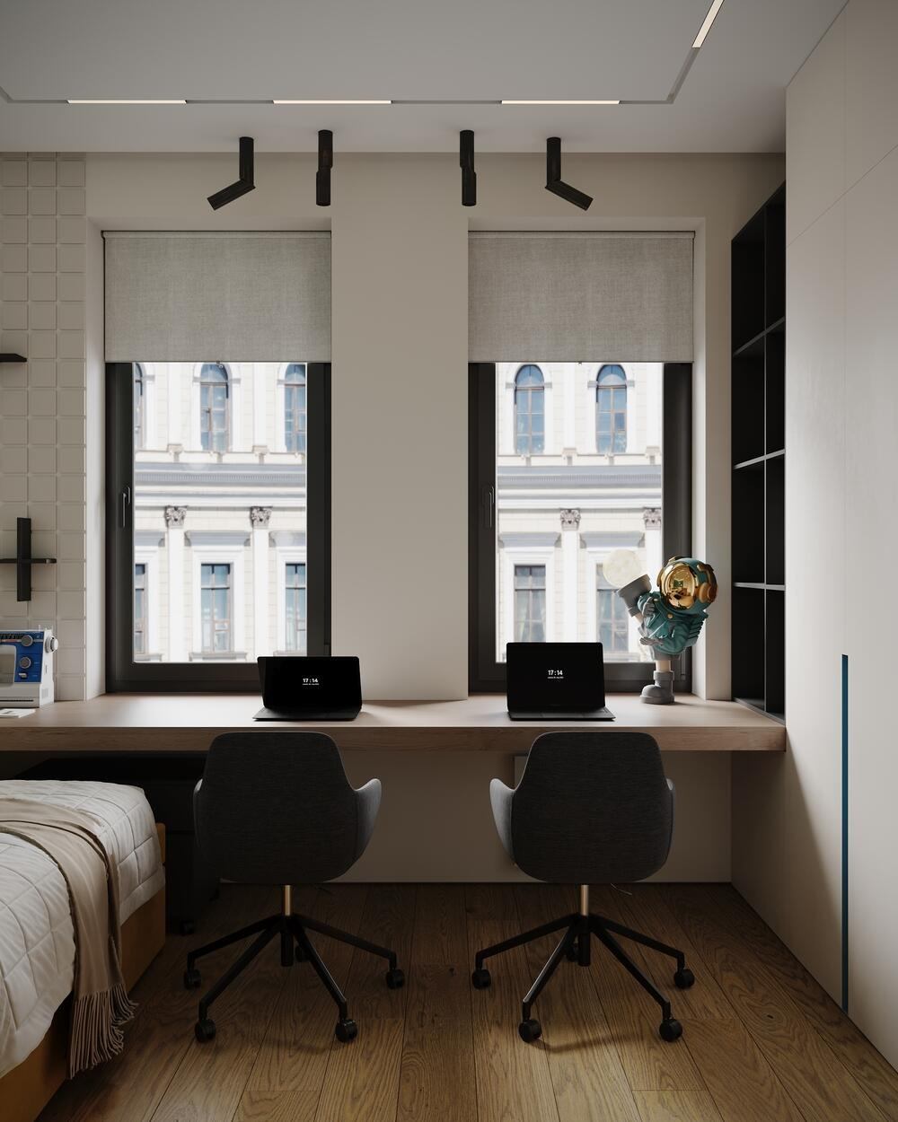 Дизайн-проект квартиры в ЖК Клубный дом «Barkli Virgin House» в современном стиле