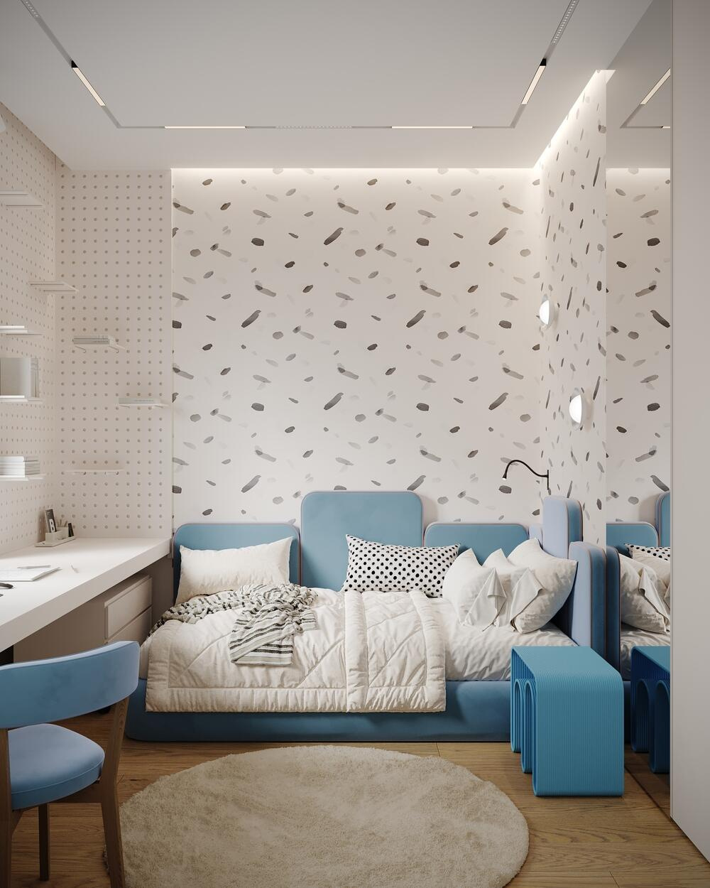 Дизайн-проект квартиры в ЖК Клубный дом «Barkli Virgin House» в современном стиле