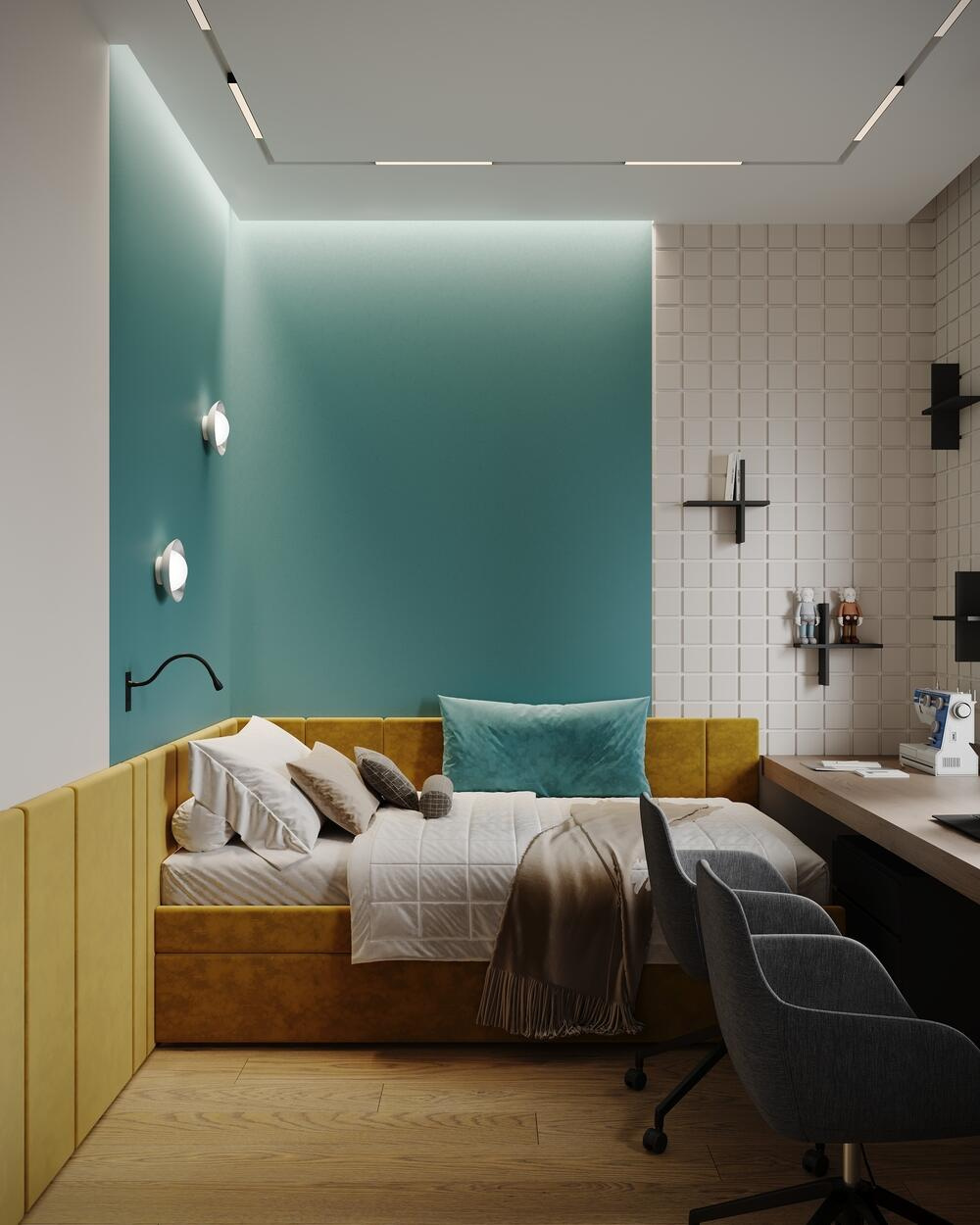 Дизайн-проект квартиры в ЖК Клубный дом «Barkli Virgin House» в современном стиле