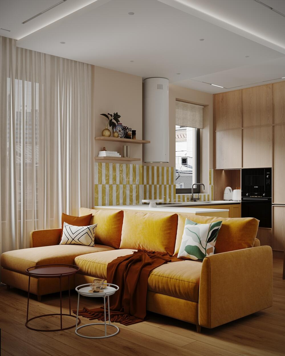 Дизайн-проект квартиры в ЖК Клубный дом «Barkli Virgin House» в современном стиле