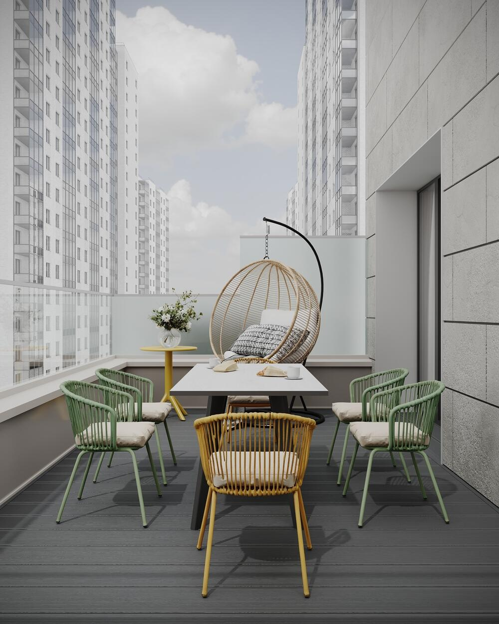 Дизайн-проект квартиры в ЖК Клубный дом «Barkli Virgin House» в современном стиле