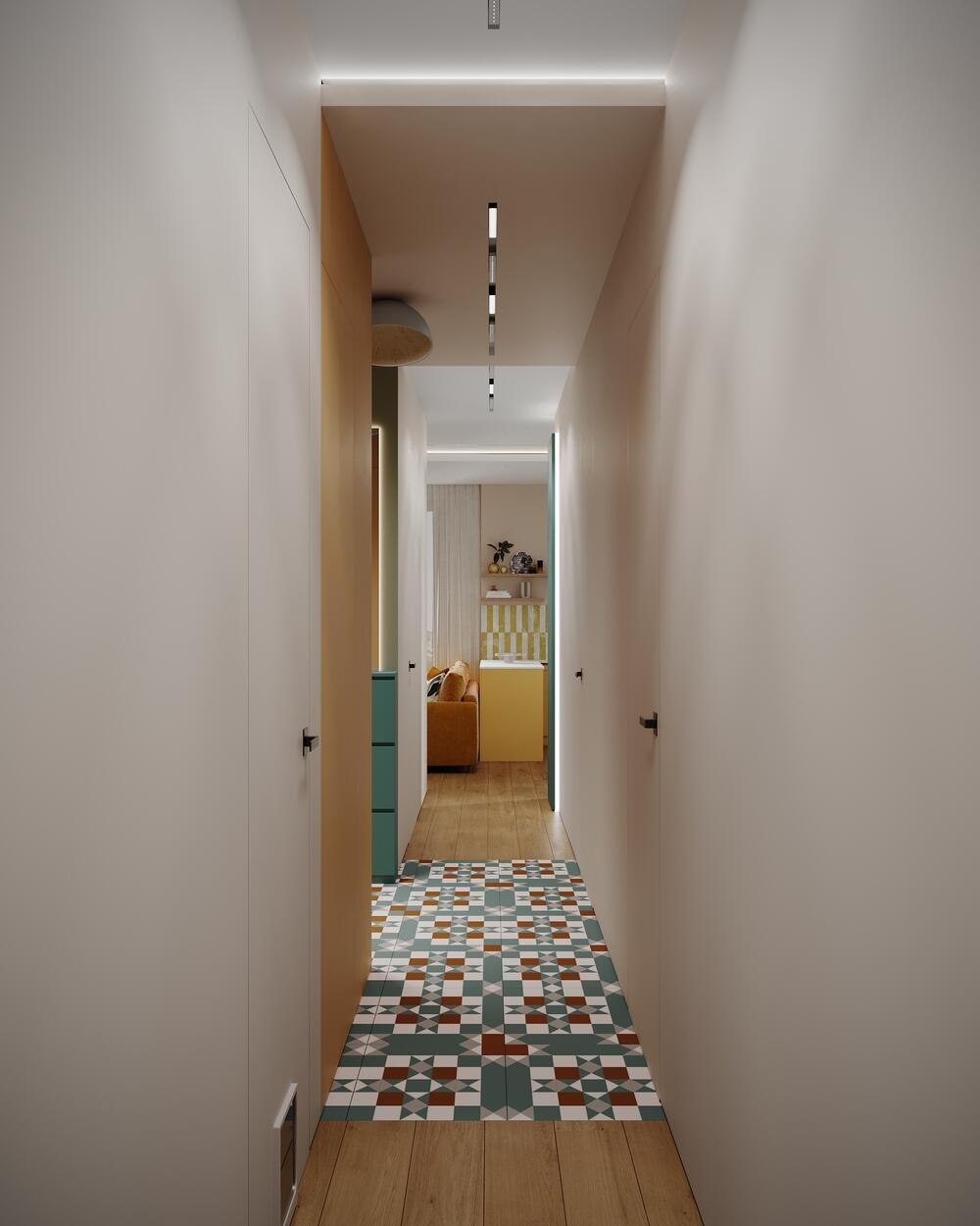 Дизайн-проект квартиры в ЖК Клубный дом «Barkli Virgin House» в современном стиле