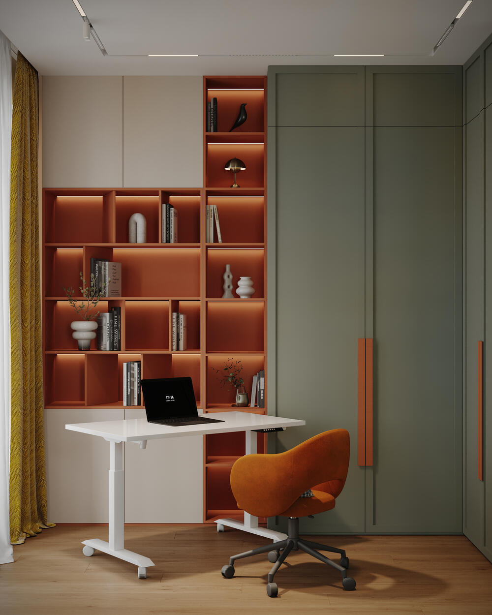 Дизайн-проект квартиры в ЖК Клубный дом «Barkli Virgin House» в современном стиле