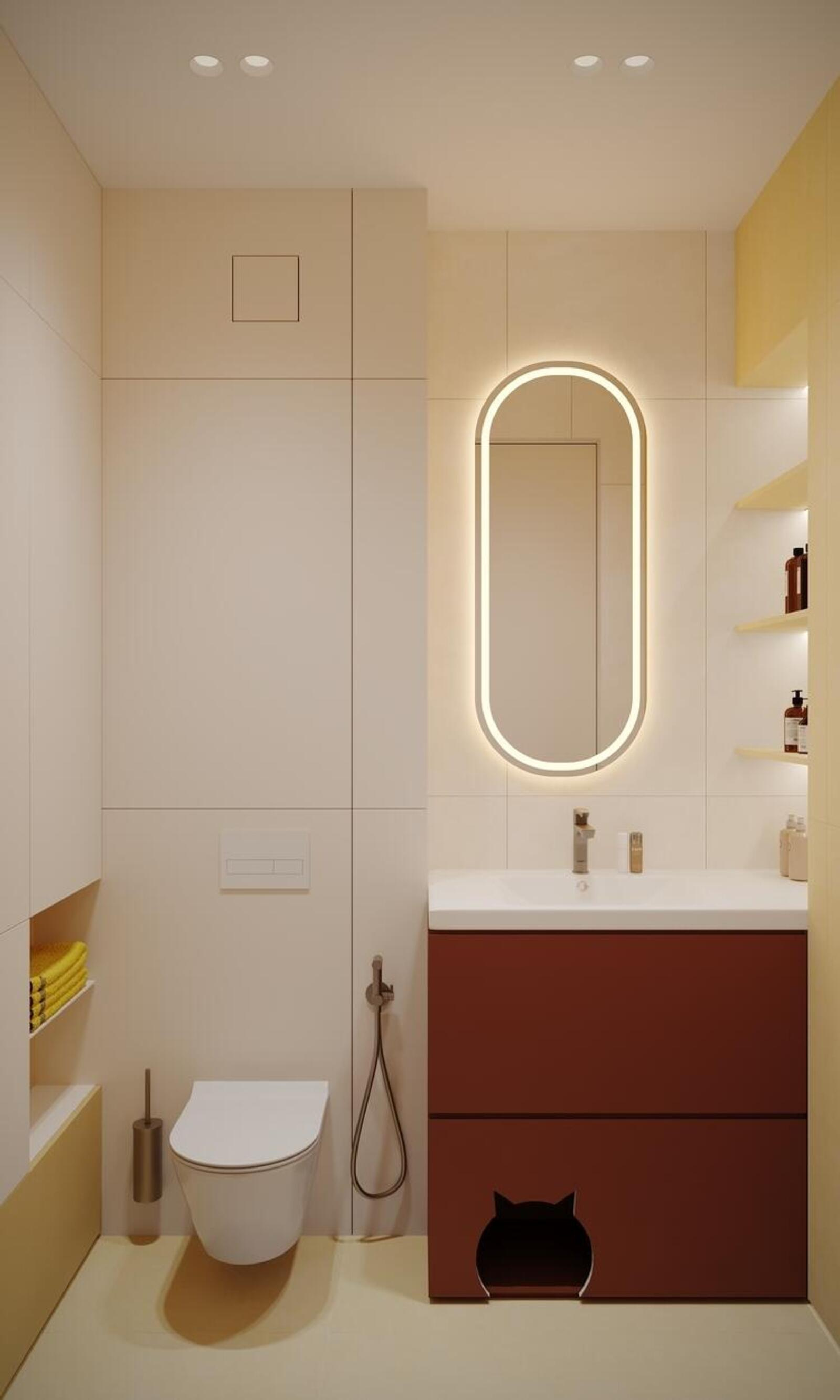 Дизайн-проект квартиры в ЖК Клубный дом «Barkli Virgin House» в современном стиле