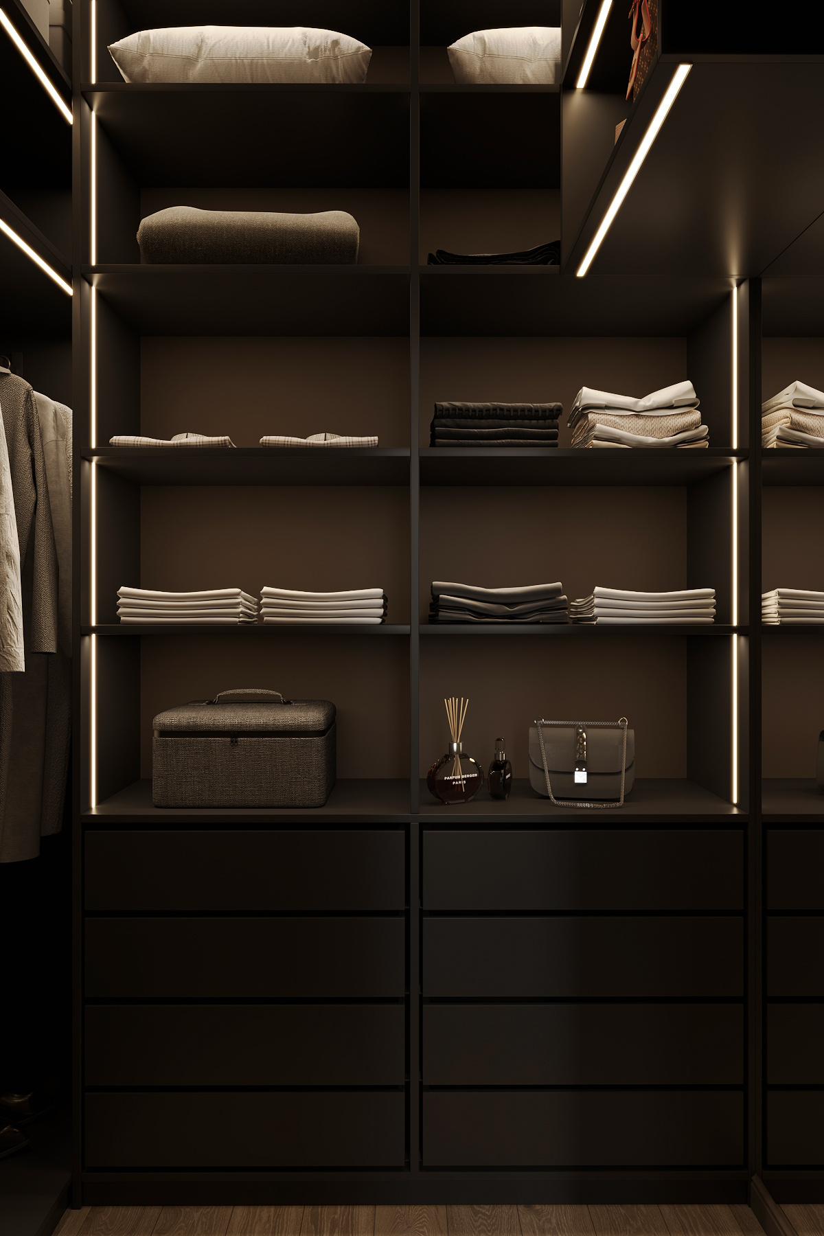 Дизайн интерьера квартиры в ЖК «ÁLIA (АЛИА)» в стиле джапанди