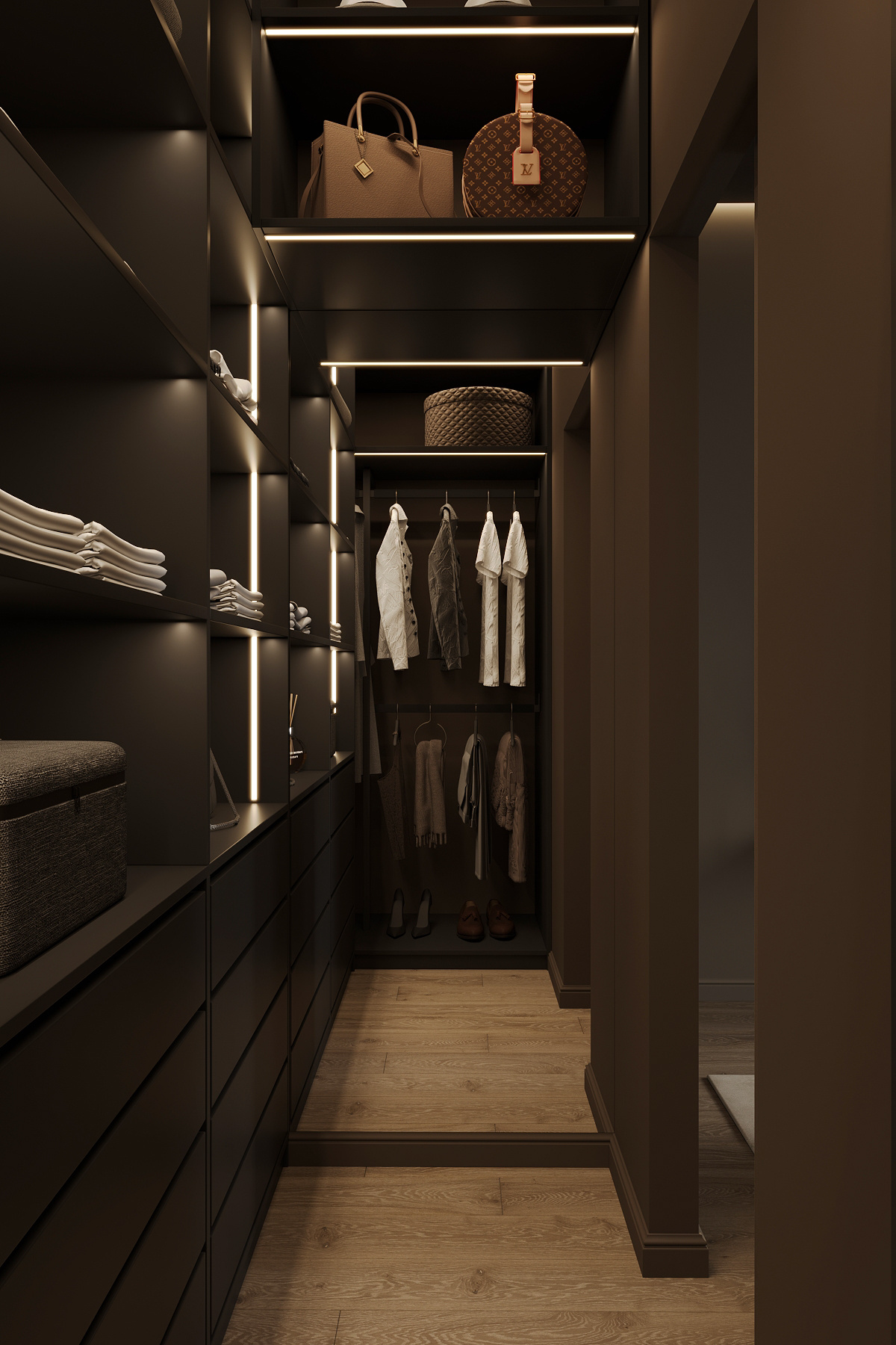 Дизайн интерьера квартиры в ЖК «ÁLIA (АЛИА)» в стиле джапанди