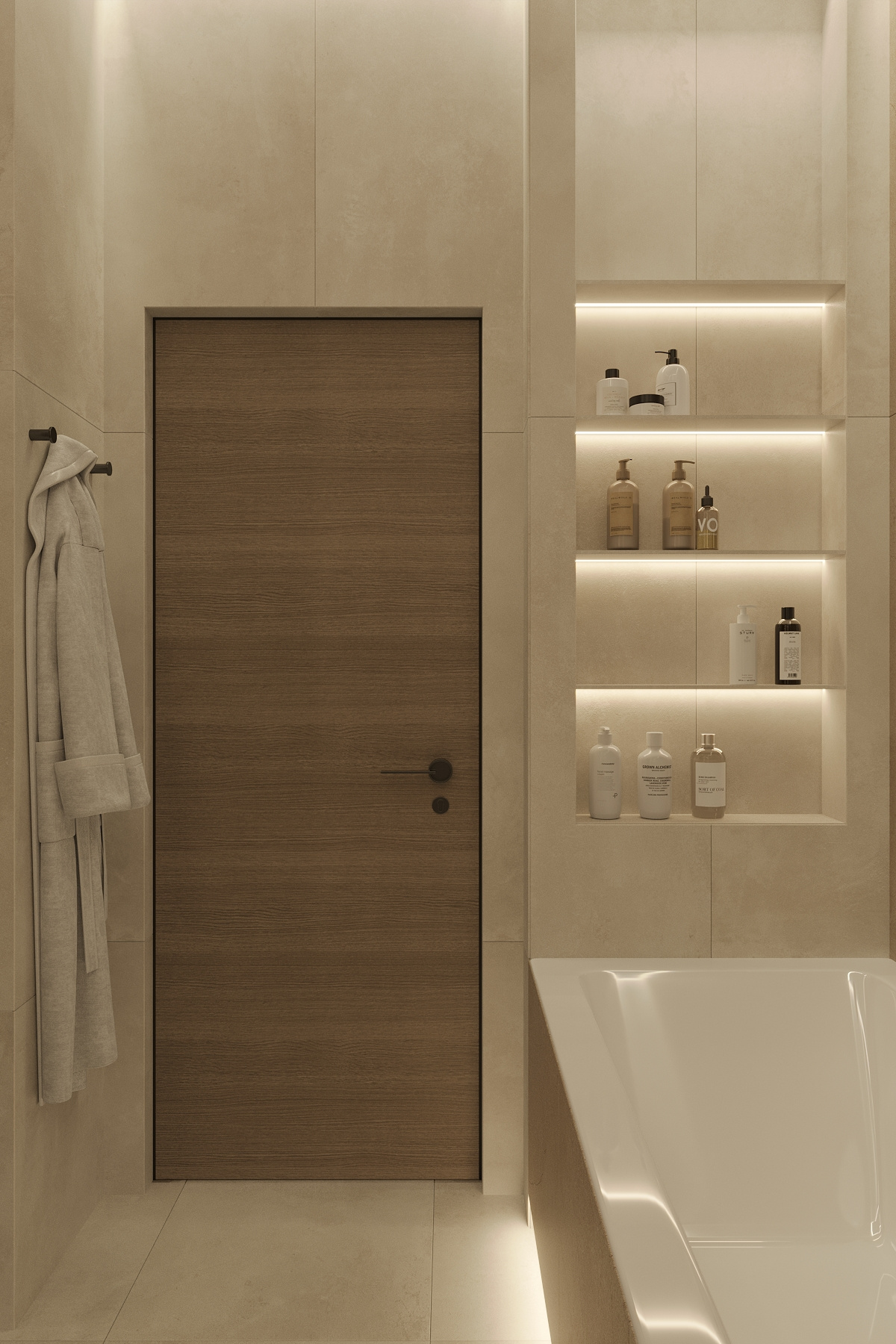 Дизайн интерьера квартиры в ЖК «ÁLIA (АЛИА)» в стиле джапанди