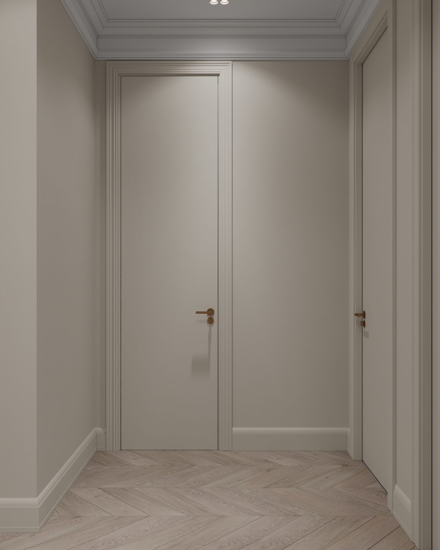 Дизайн-проект квартиры в ЖК «Victory Park Residences (Виктори Парк Резиденсез)» в стиле неоклассика