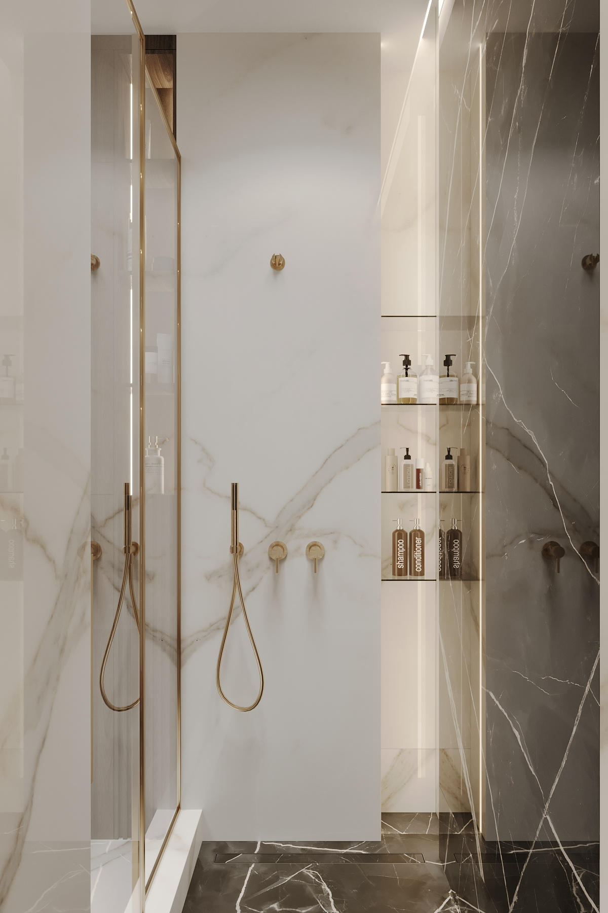 Дизайн-проект квартиры в ЖК «Victory Park Residences (Виктори Парк Резиденсез)» в стиле неоклассика