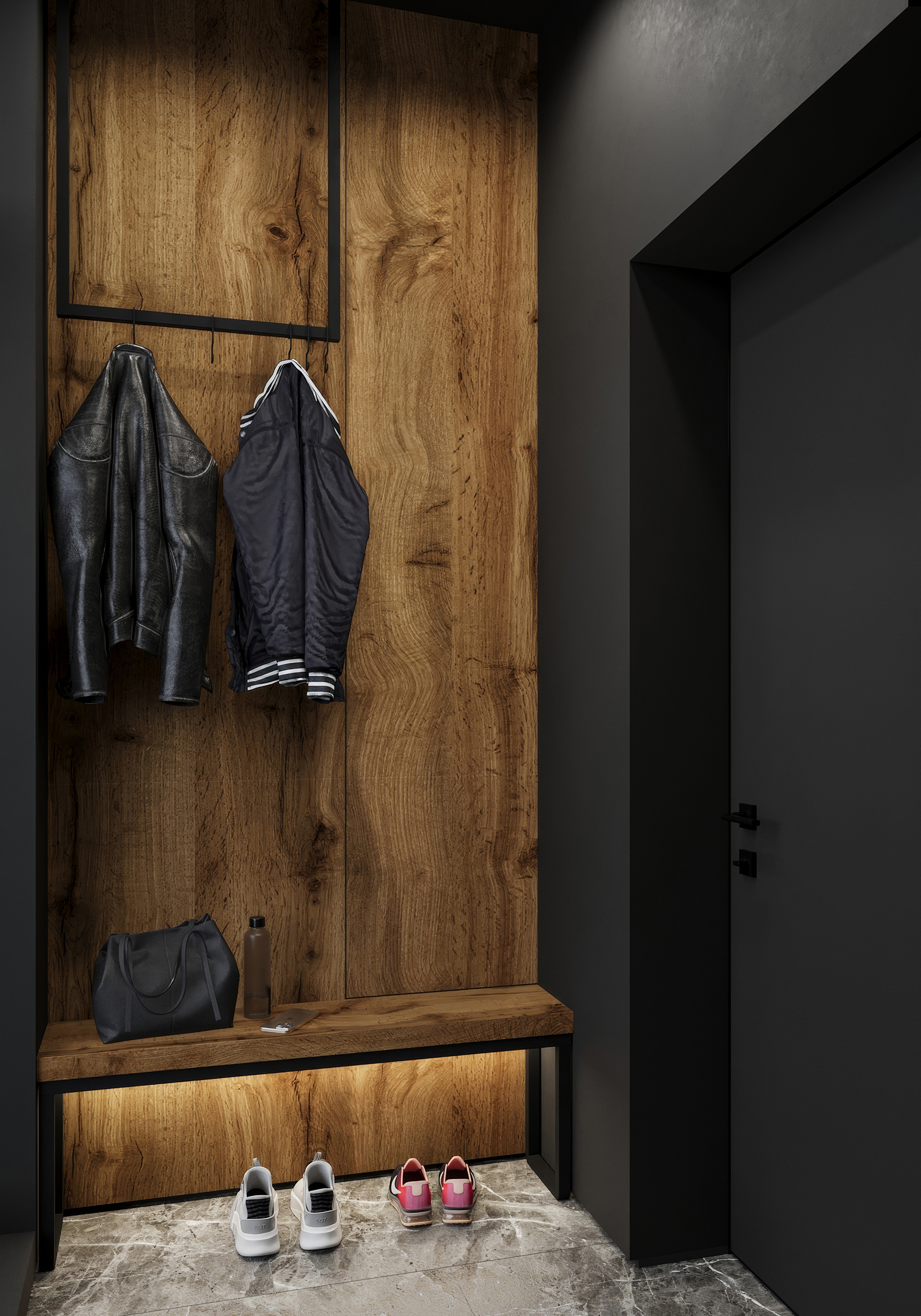 Дизайн интерьера квартиры в ЖК «SkyView» в стиле лофт