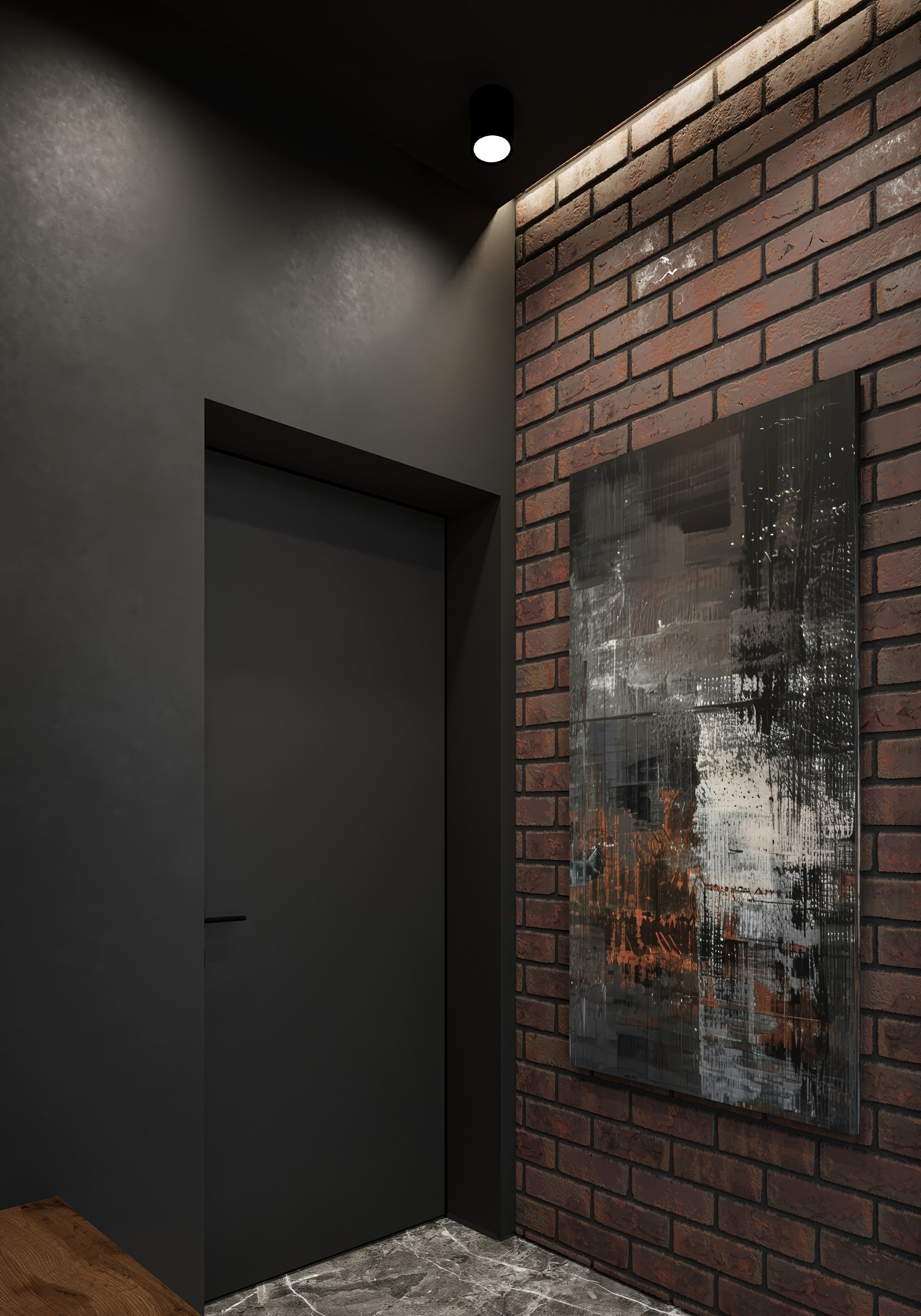 Дизайн интерьера квартиры в ЖК «SkyView» в стиле лофт