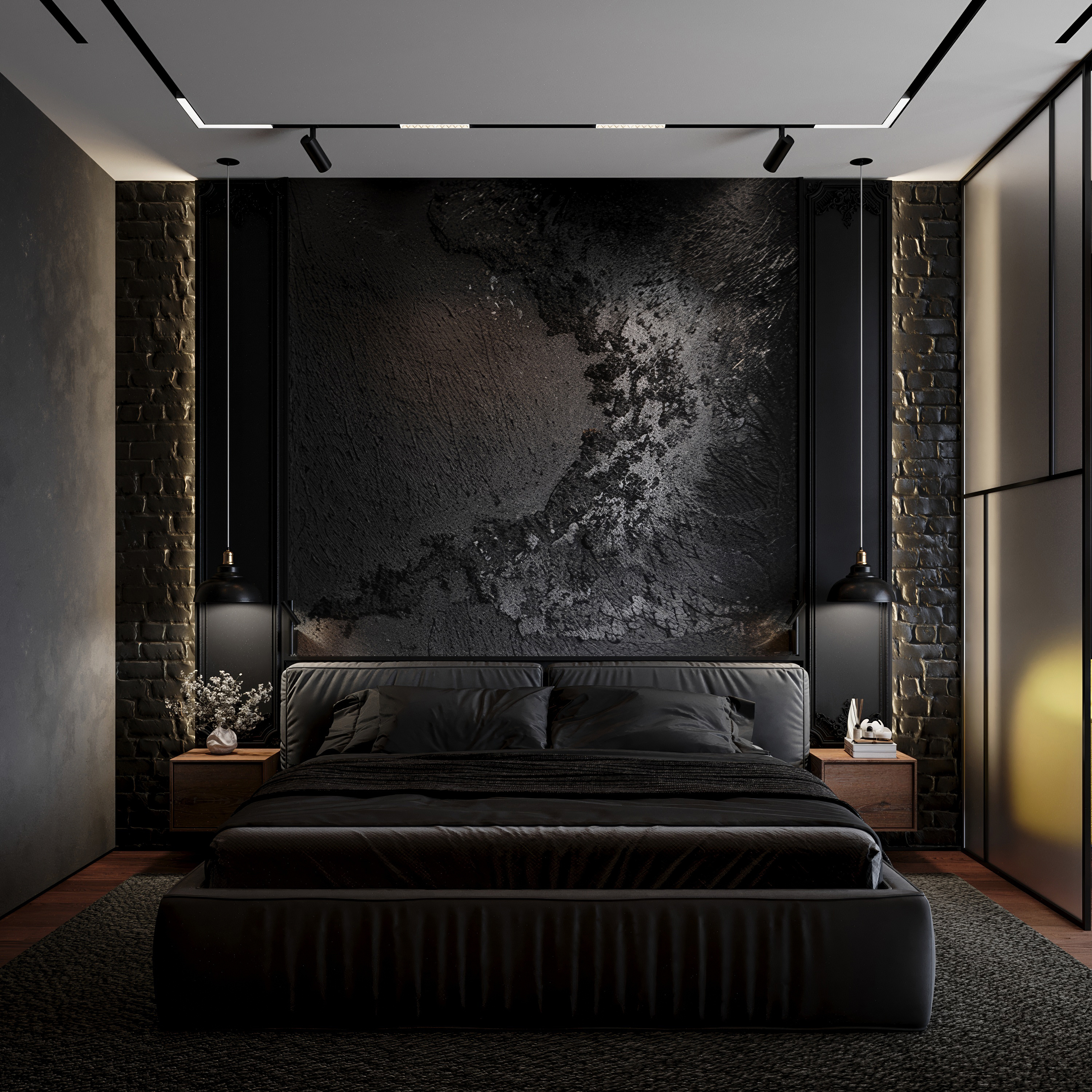 Дизайн интерьера квартиры в ЖК «SkyView» в стиле лофт