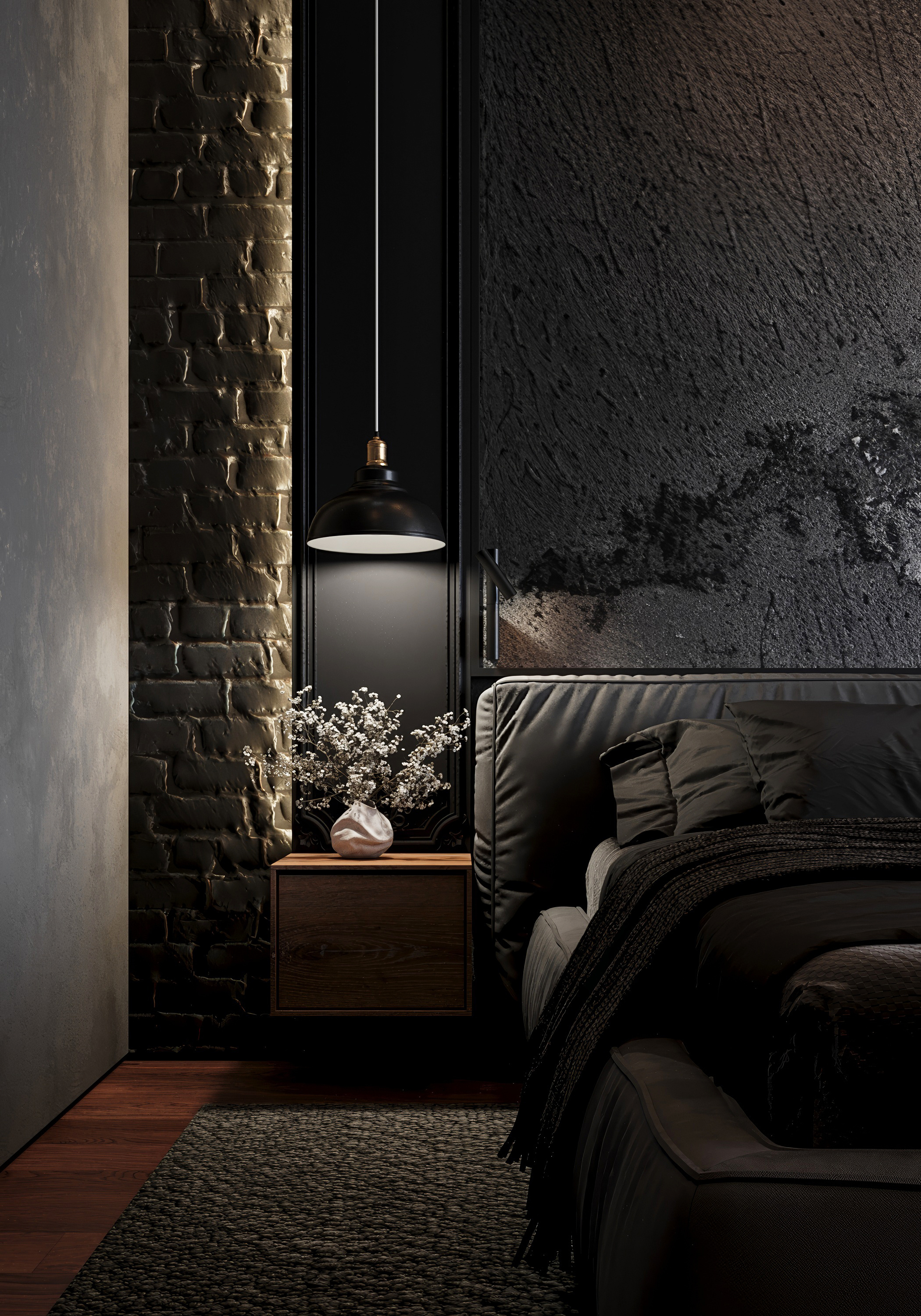 Дизайн интерьера квартиры в ЖК «SkyView» в стиле лофт