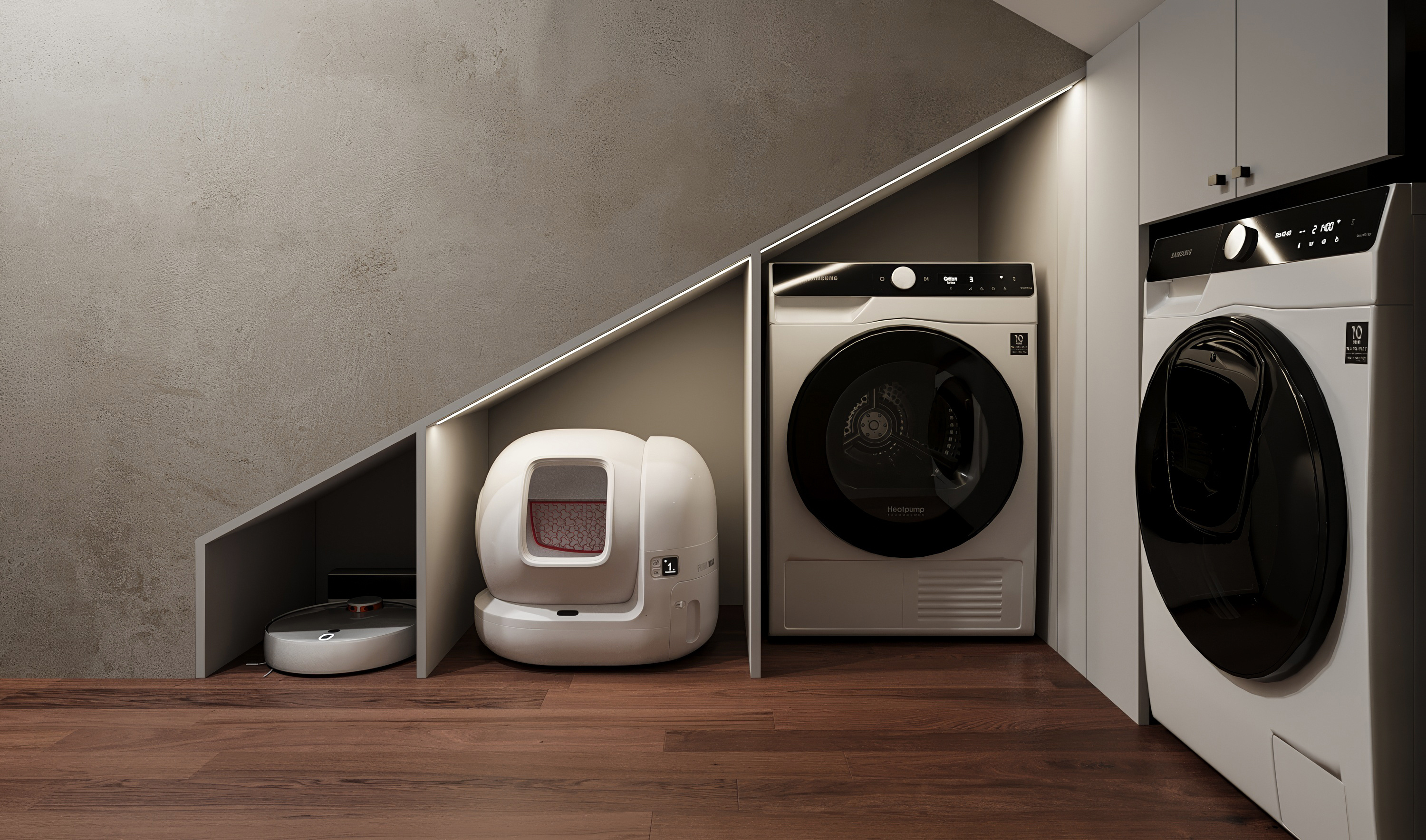 Дизайн интерьера квартиры в ЖК «SkyView» в стиле лофт