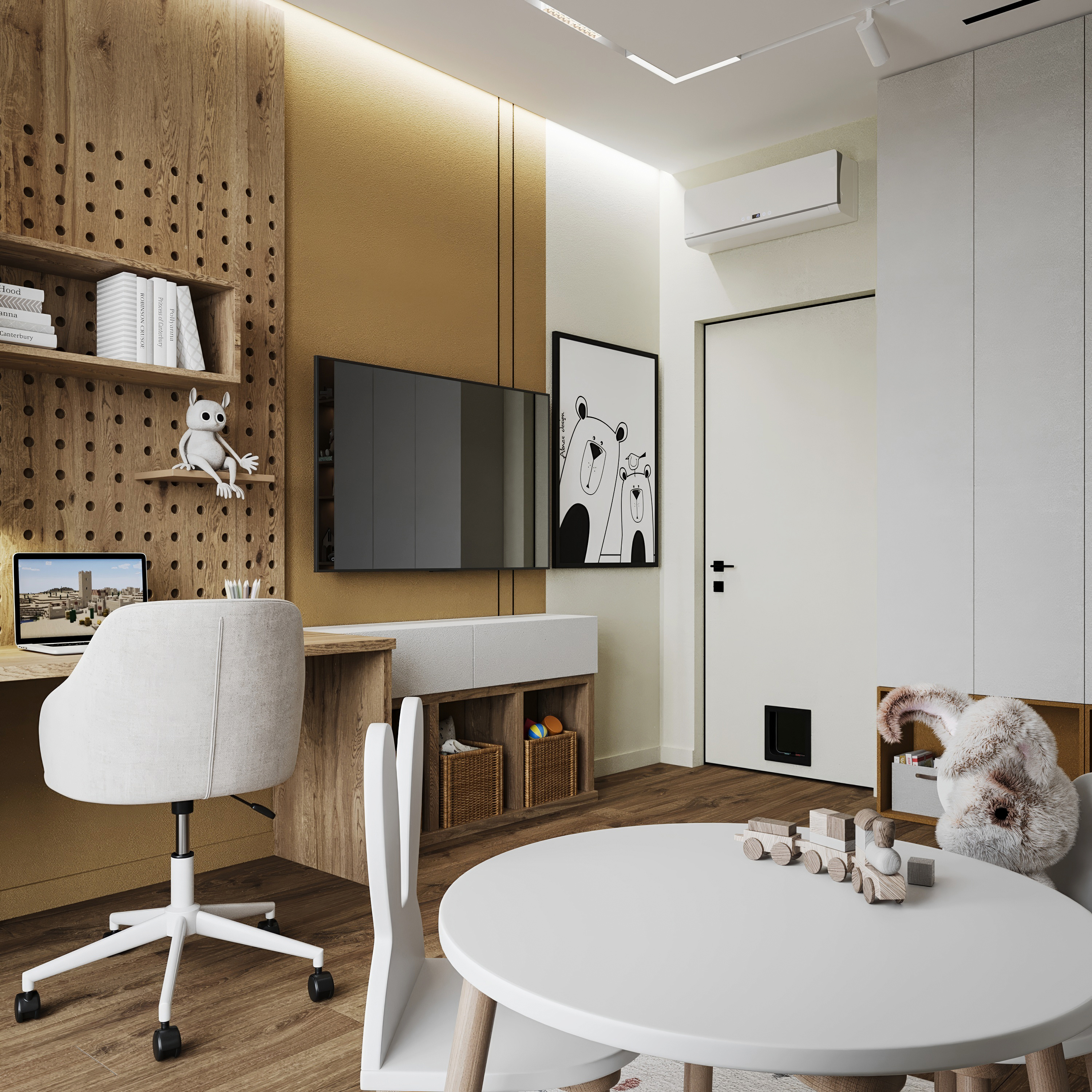 Дизайн интерьера квартиры в ЖК «SkyView» в стиле лофт