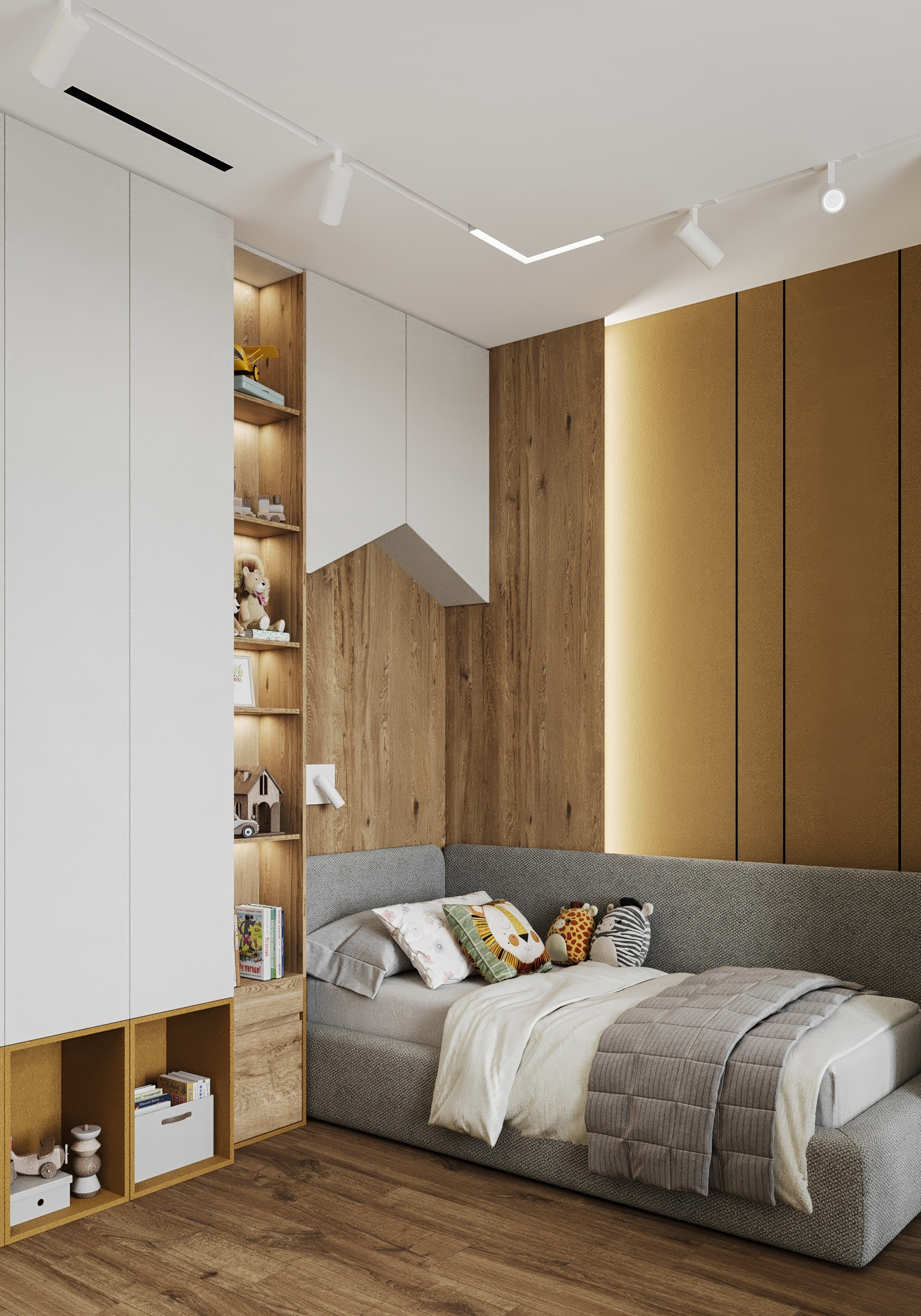 Дизайн интерьера квартиры в ЖК «SkyView» в стиле лофт