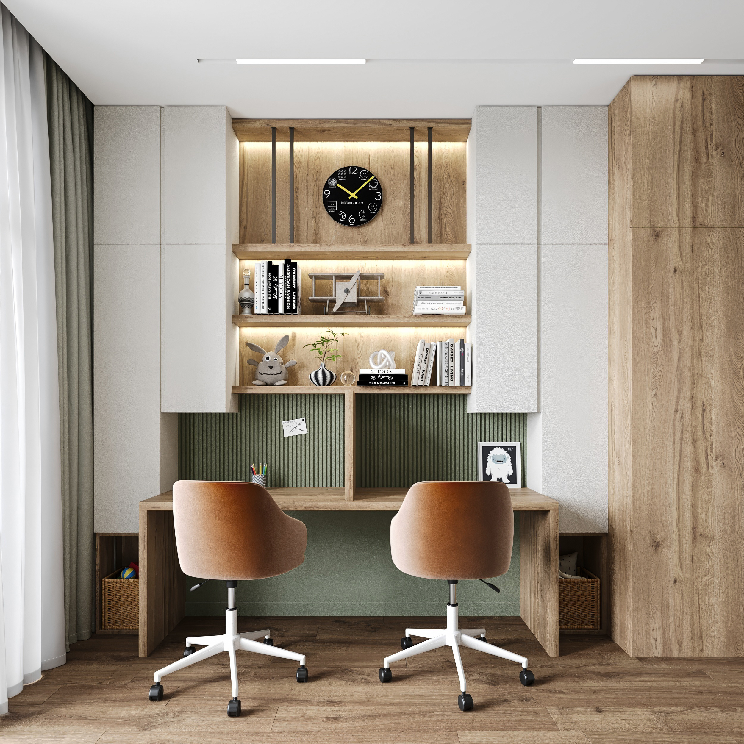 Дизайн интерьера квартиры в ЖК «SkyView» в стиле лофт